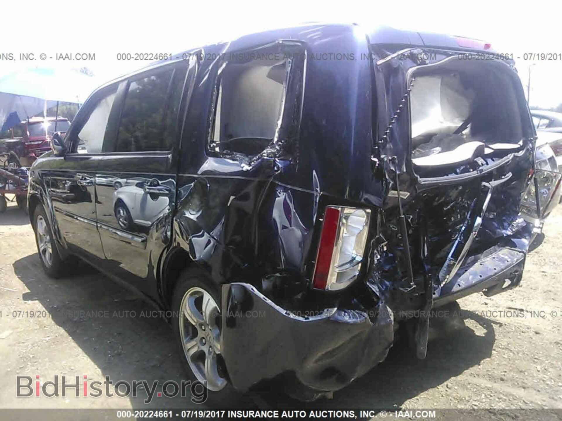 2014 Honda Pilot - VIN: 5FNYF3H43EB020276 - Фото 3