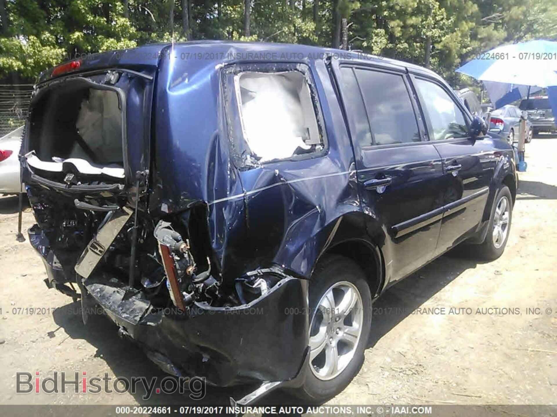 2014 Honda Pilot - VIN: 5FNYF3H43EB020276 - Фото 4