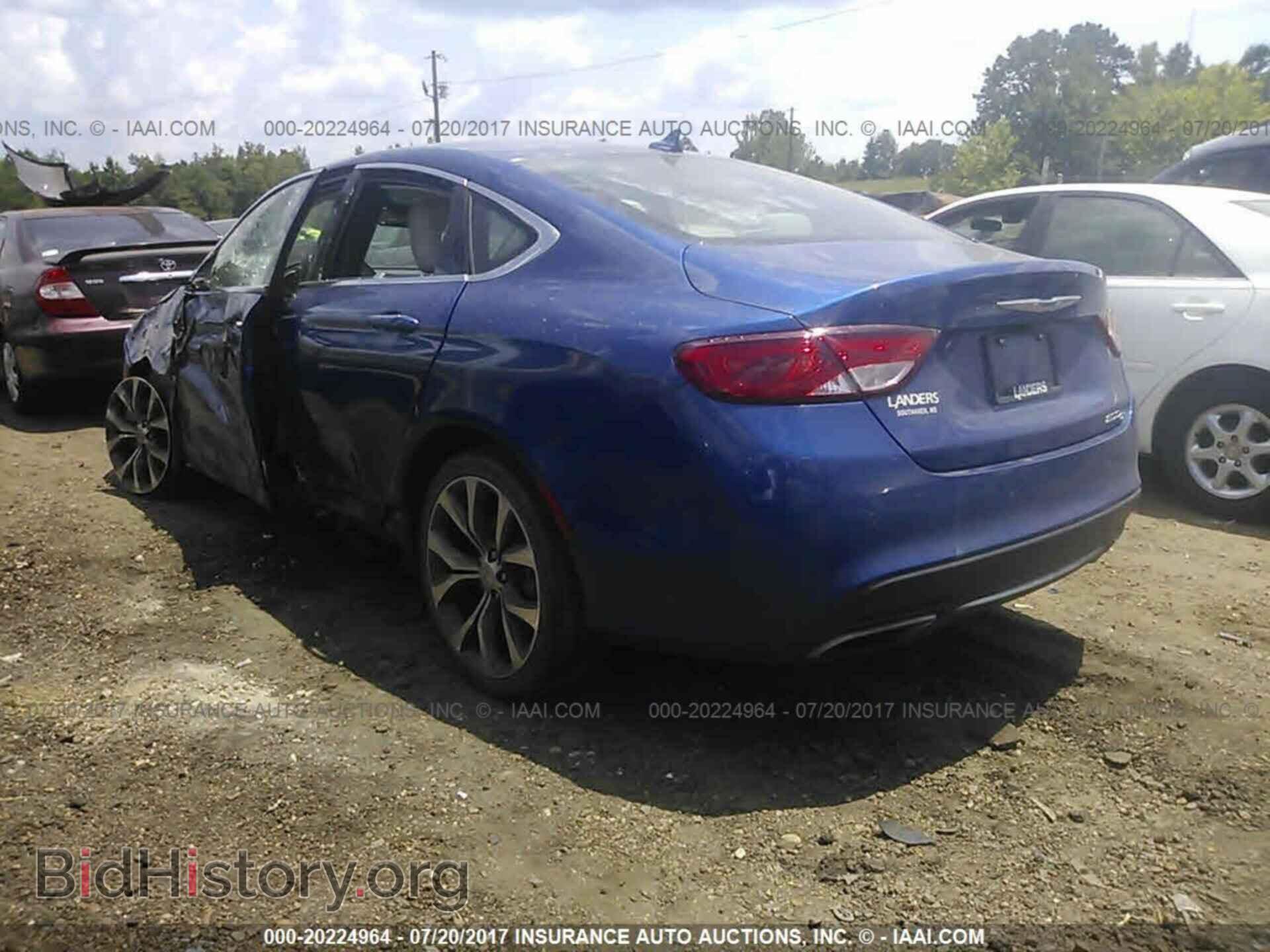 2015 Chrysler 200 - VIN: 1C3CCCCGXFN589251 - Фото 3
