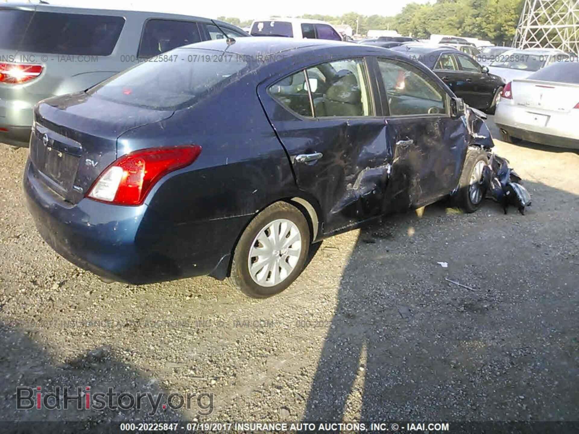 2012 Nissan Versa - VIN: 3N1CN7AP3CL871097 - Фото 4