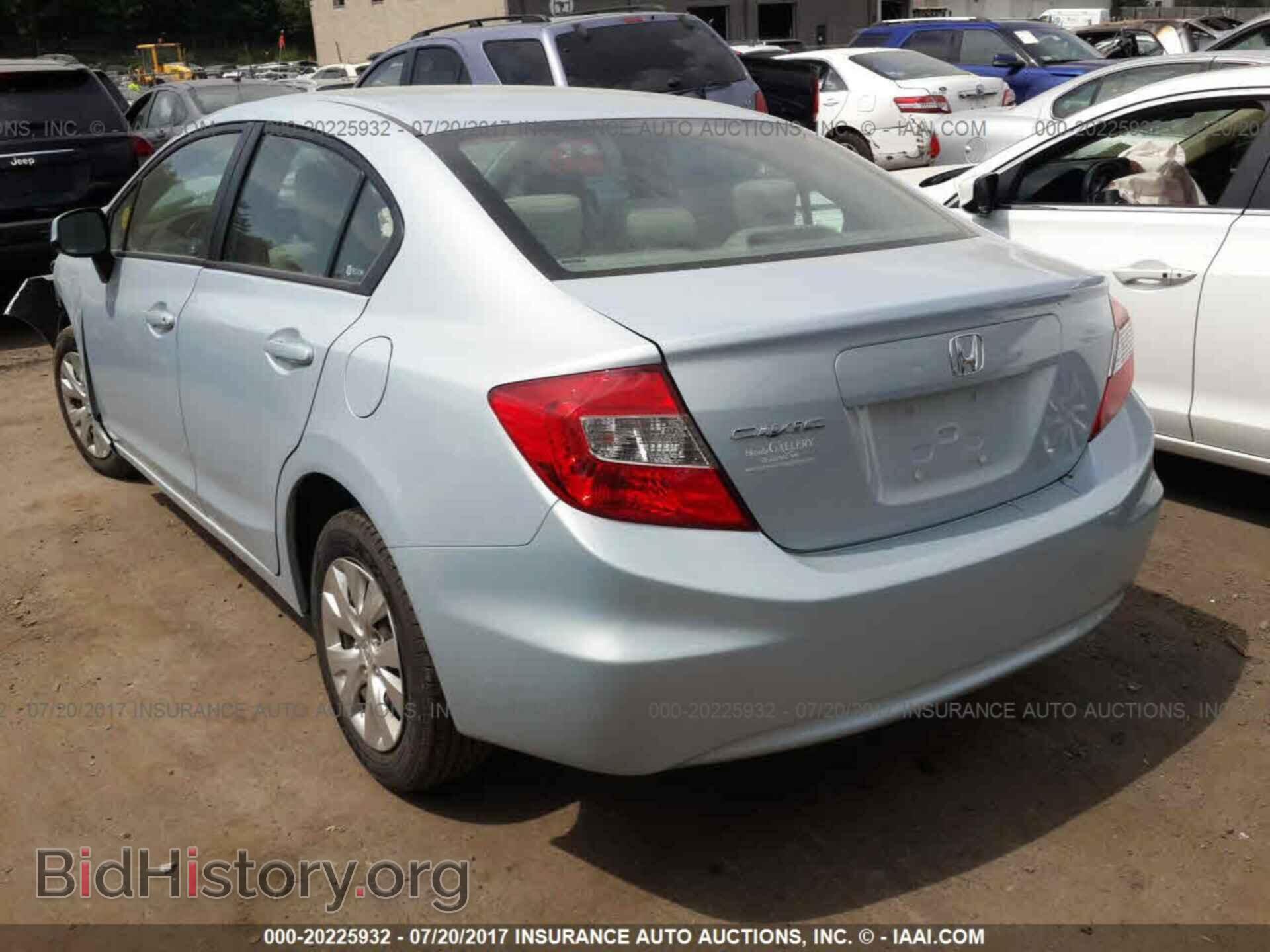 2012 Honda Civic - VIN: 2HGFB2F55CH554994 - Фото 3