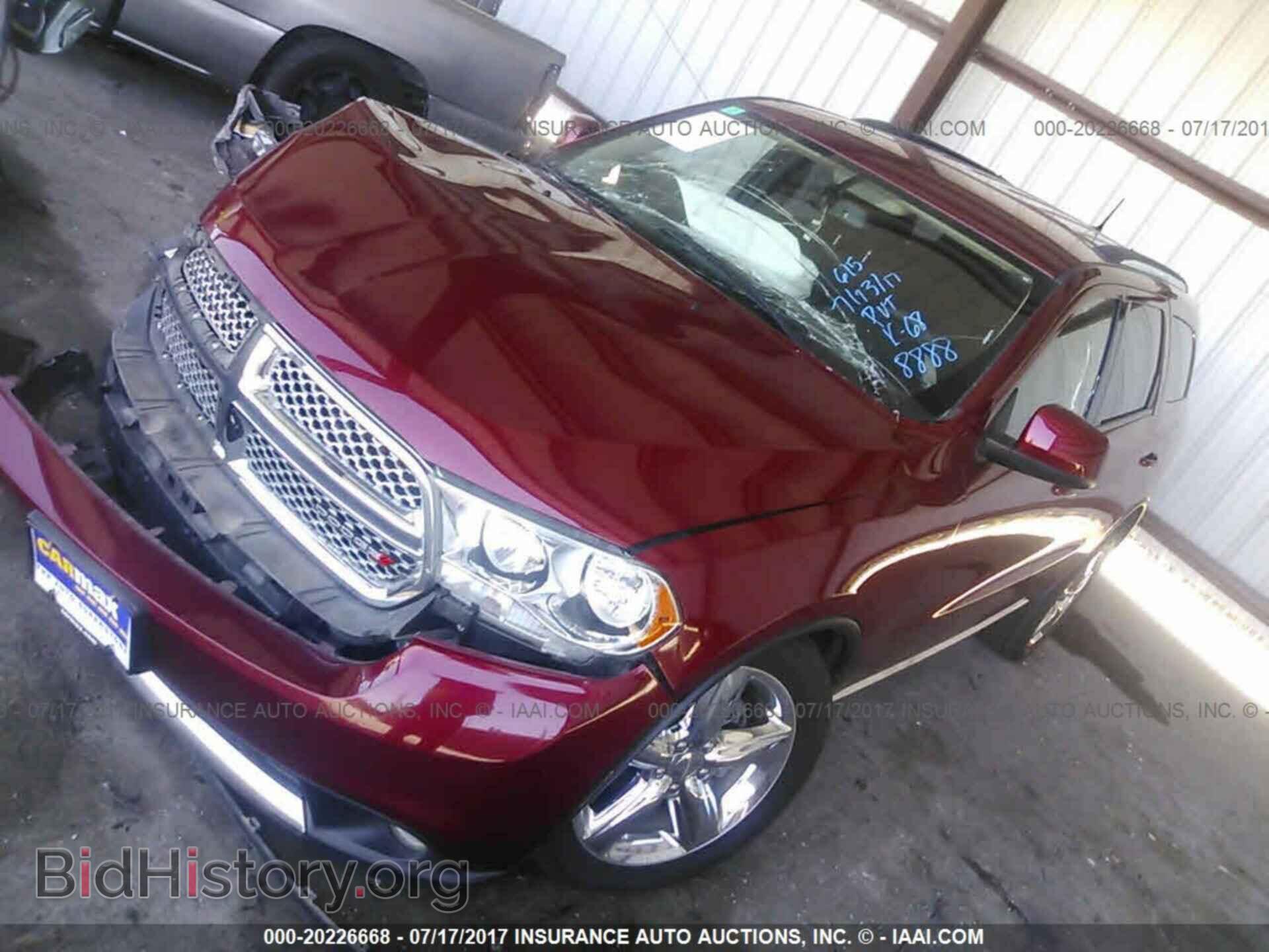 2013 Dodge Durango - VIN: 1C4RDHAGXDC688888 - Фото 2