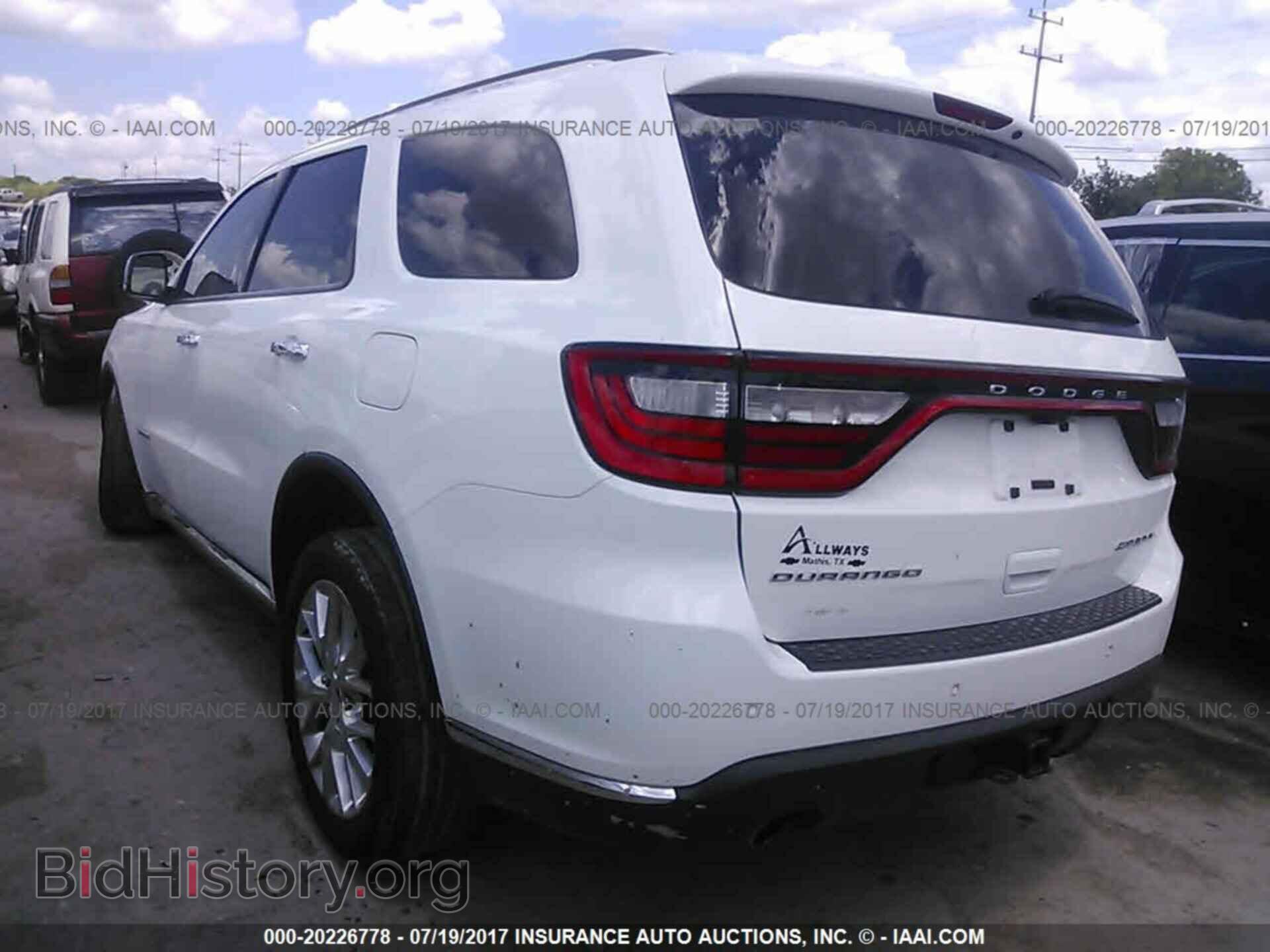 2014 Dodge Durango - VIN: 1C4SDHET3EC266990 - Фото 3