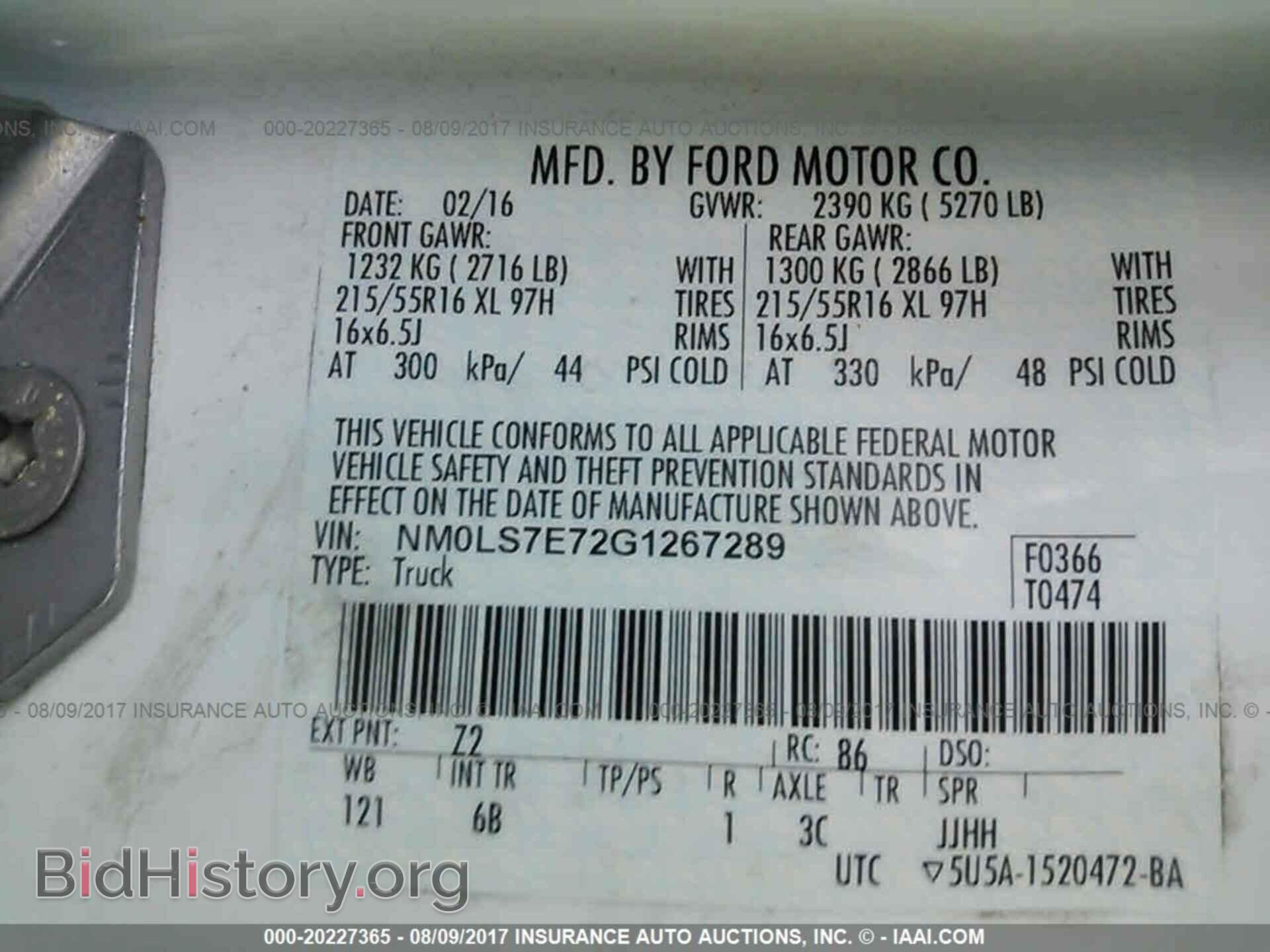 2016 Ford Transit - VIN: NM0LS7E72G1267289 - Photo 9