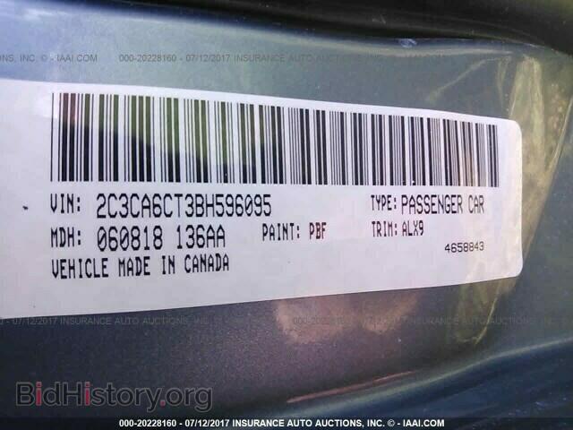 2011 Chrysler 300c - VIN: 2C3CA6CT3BH596095 - Фото 9