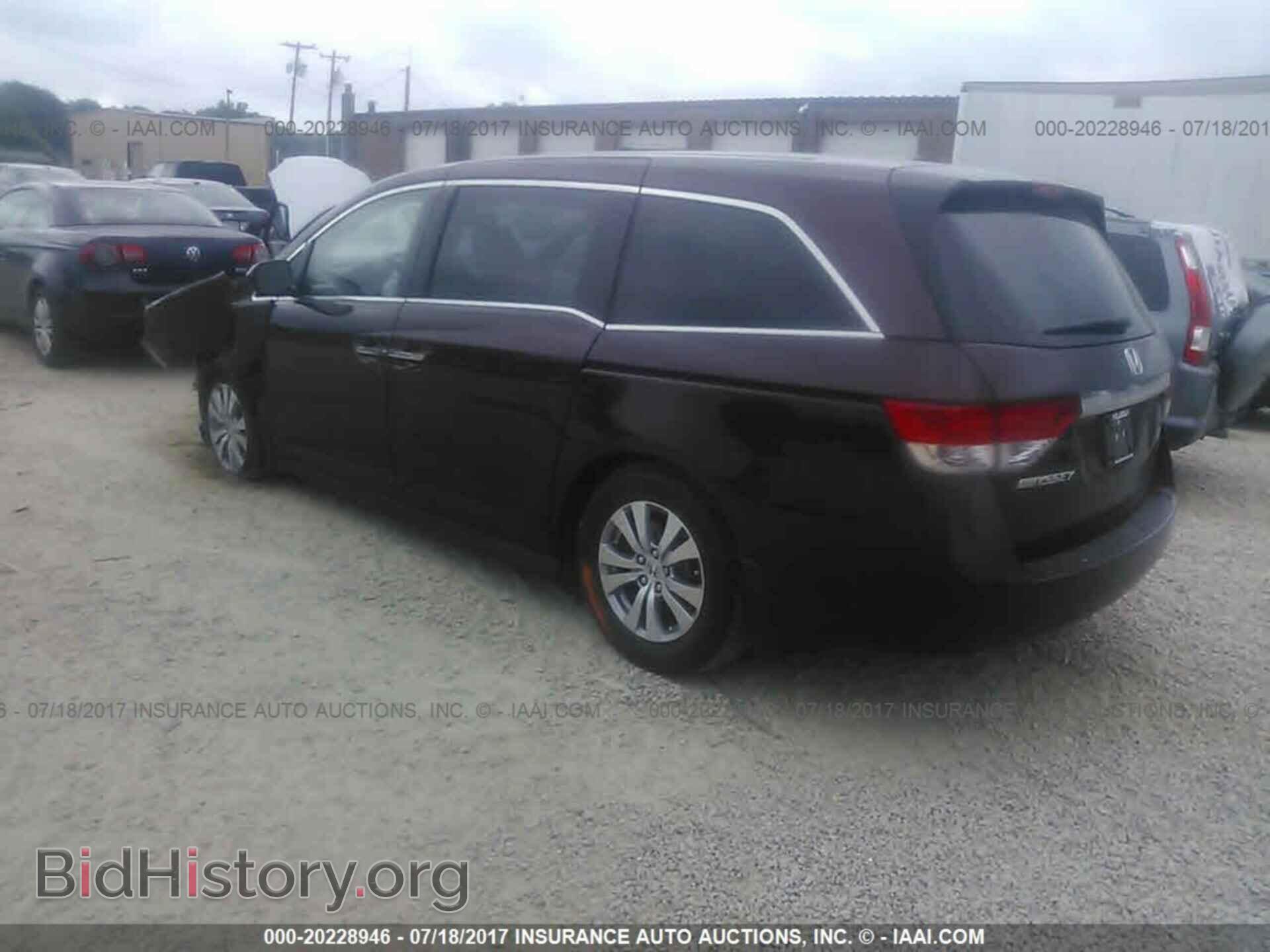 2014 Honda Odyssey - VIN: 5FNRL5H65EB009094 - Фото 3