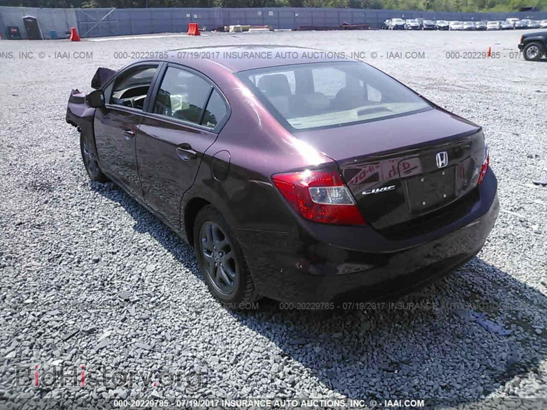 2012 Honda Civic - VIN: 19XFB2F56CE374921 - Фото 3