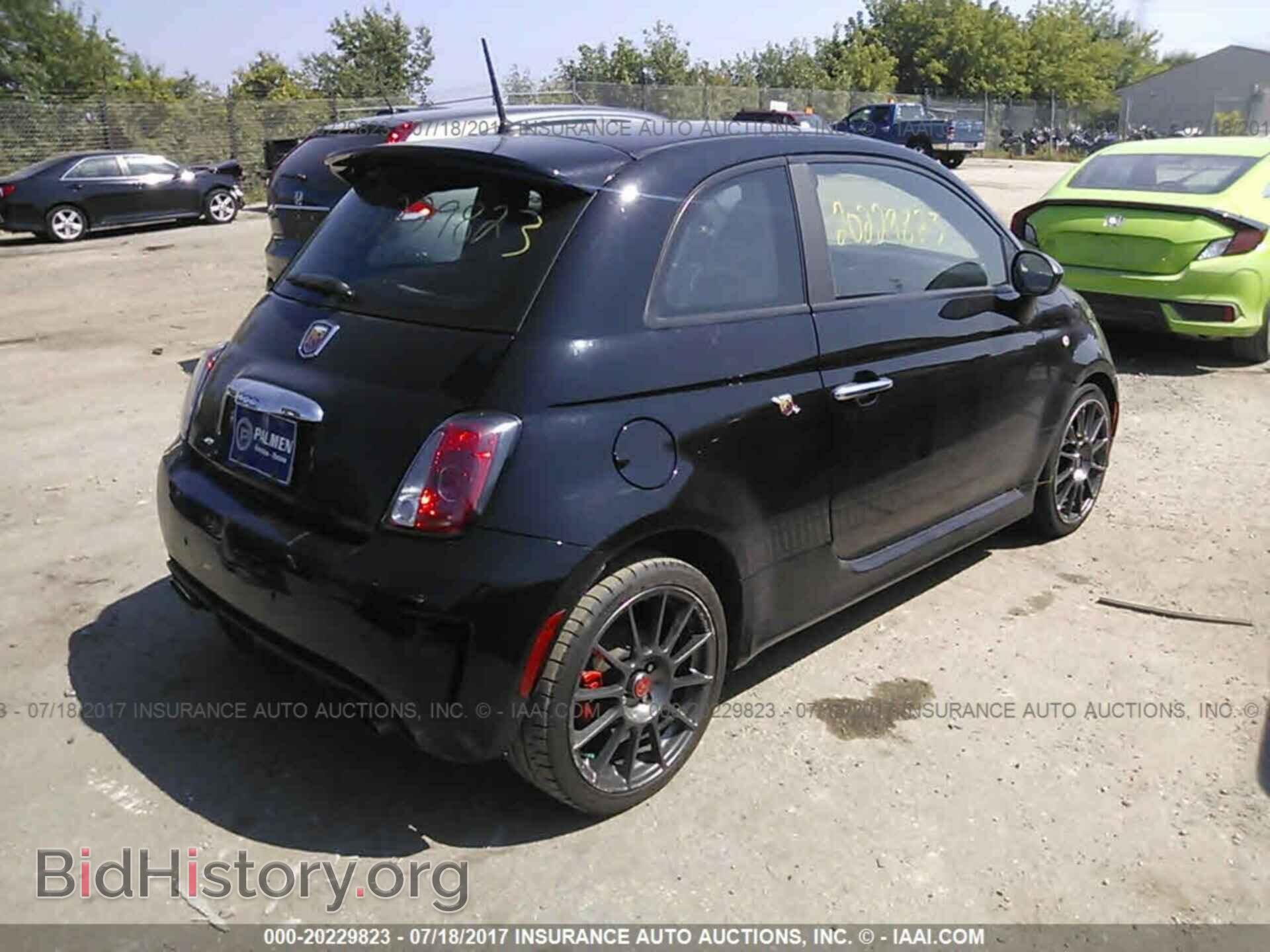 2015 Fiat 500 - VIN: 3C3CFFFH6FT502216 - Фото 4