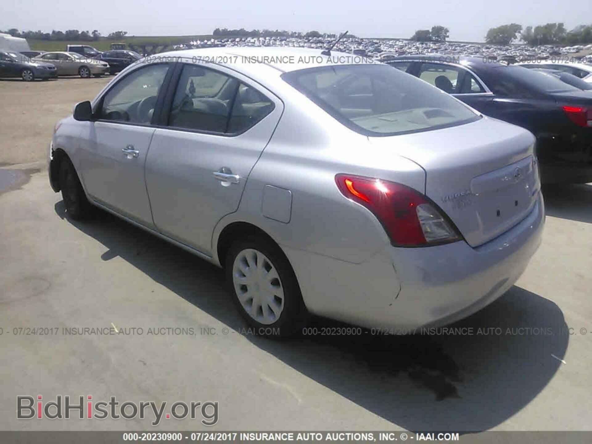 2012 Nissan Versa - VIN: 3N1CN7AP9CL917676 - Фото 3