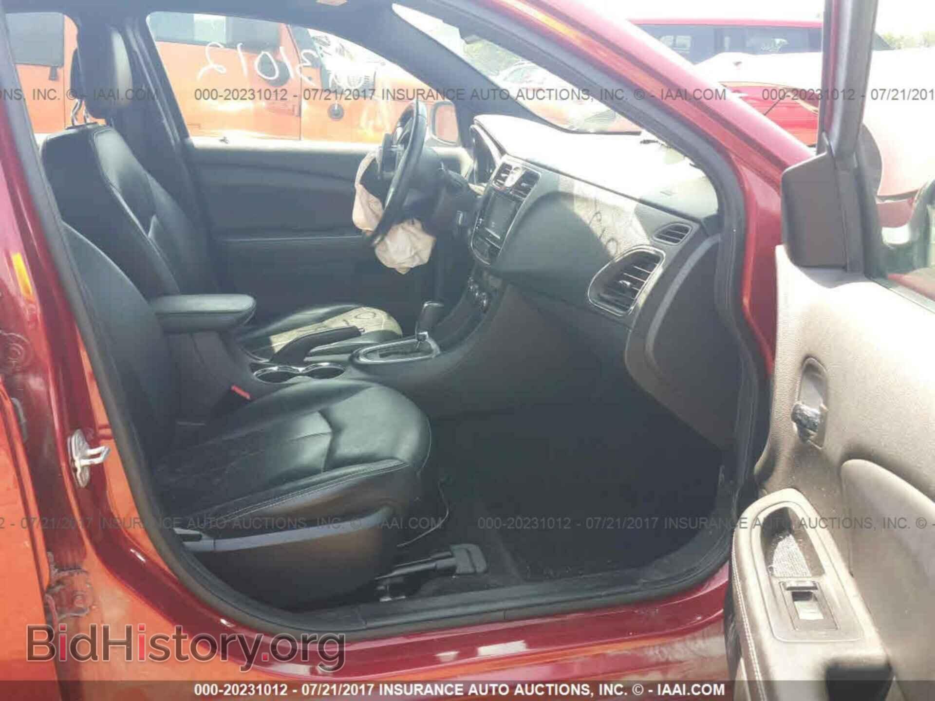 2012 Chrysler 200 - VIN: 1C3CCBCB4CN277579 - Фото 5