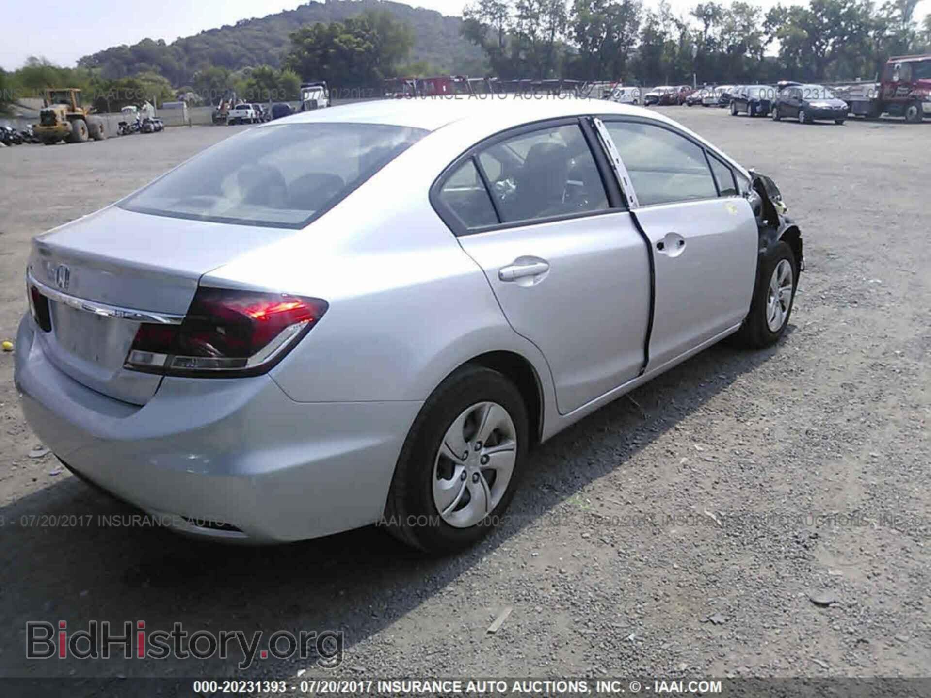 2013 Honda Civic - VIN: 19XFB2F52DE034859 - Фото 4
