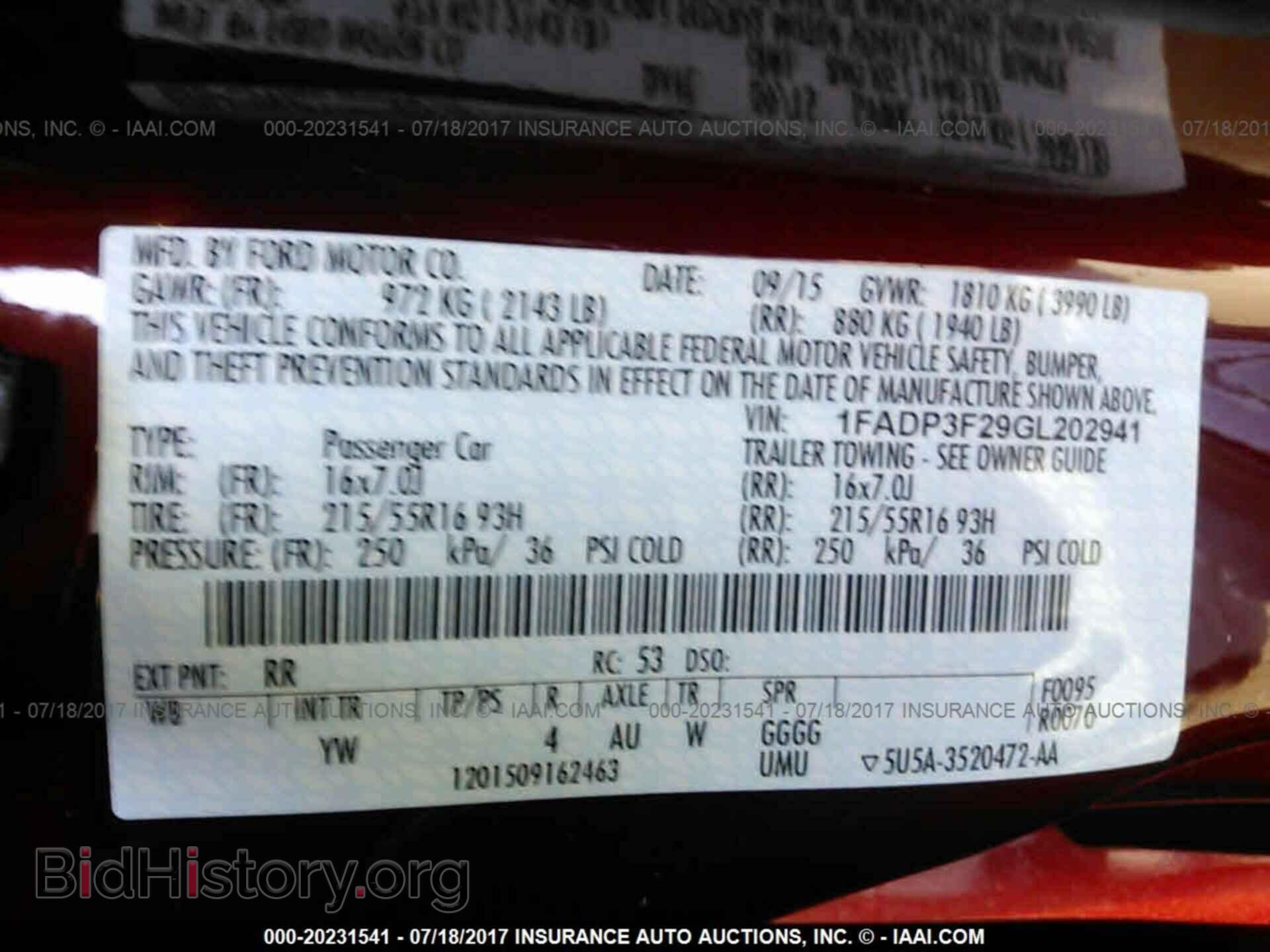 2016 Ford Focus - VIN: 1FADP3F29GL202941 - Photo 9