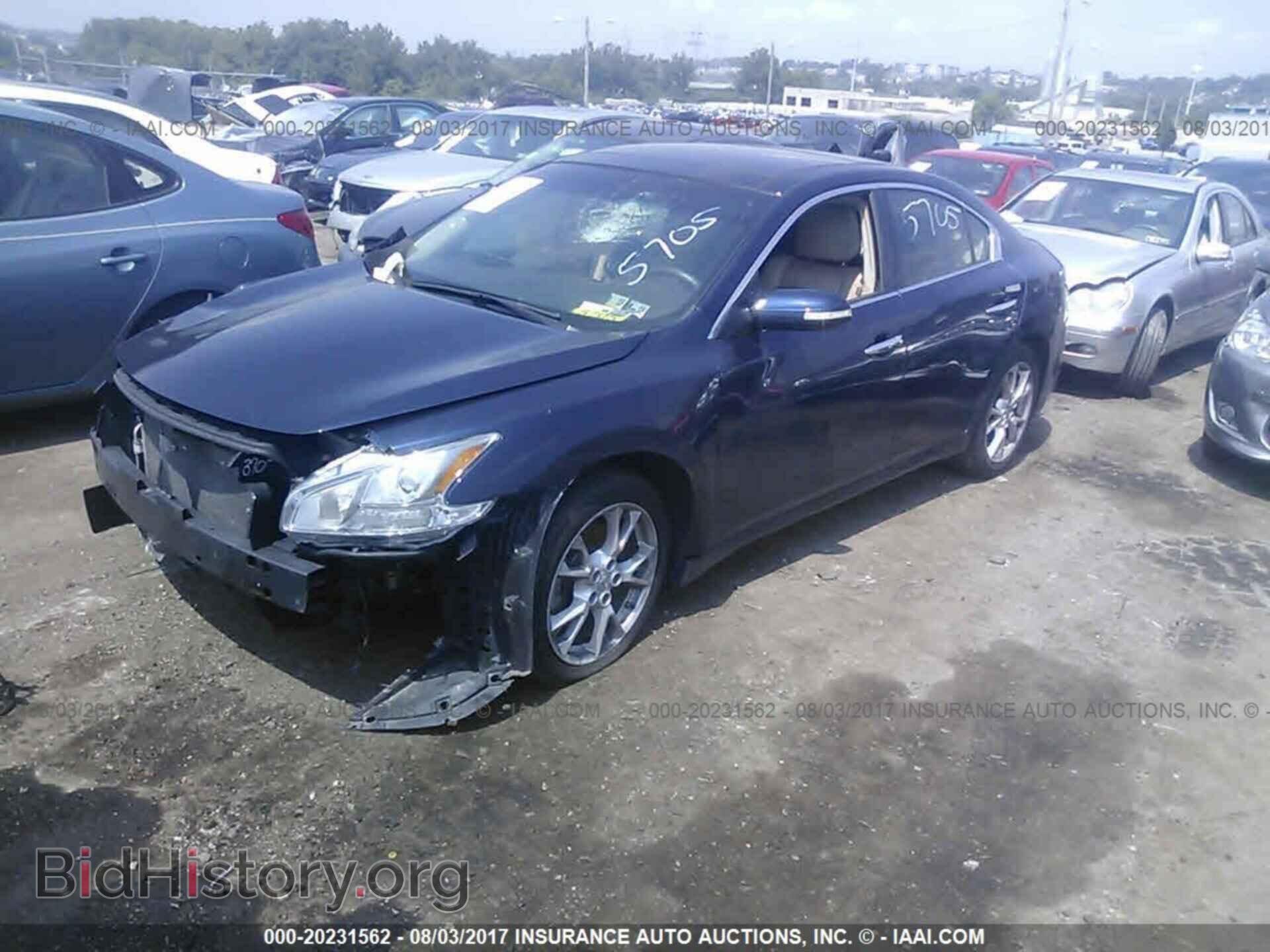 2013 Nissan Maxima - VIN: 1N4AA5AP2DC836137 - Фото 2