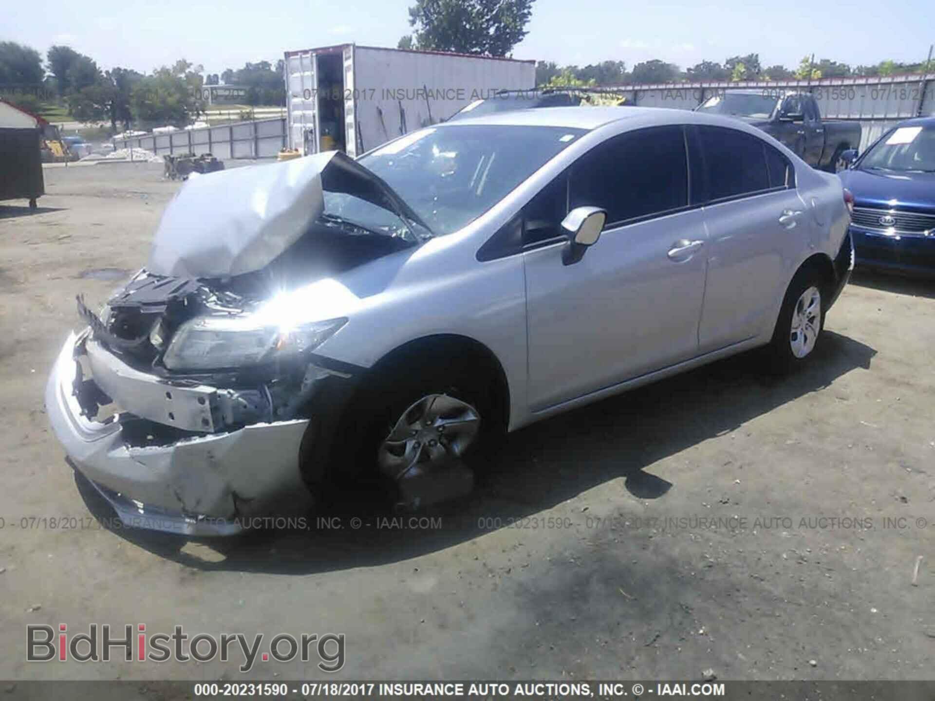 2013 Honda Civic - VIN: 19XFB2F5XDE064868 - Photo 2
