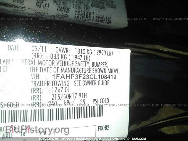 2012 Ford Focus - VIN: 1FAHP3F23CL108419 - Photo 9