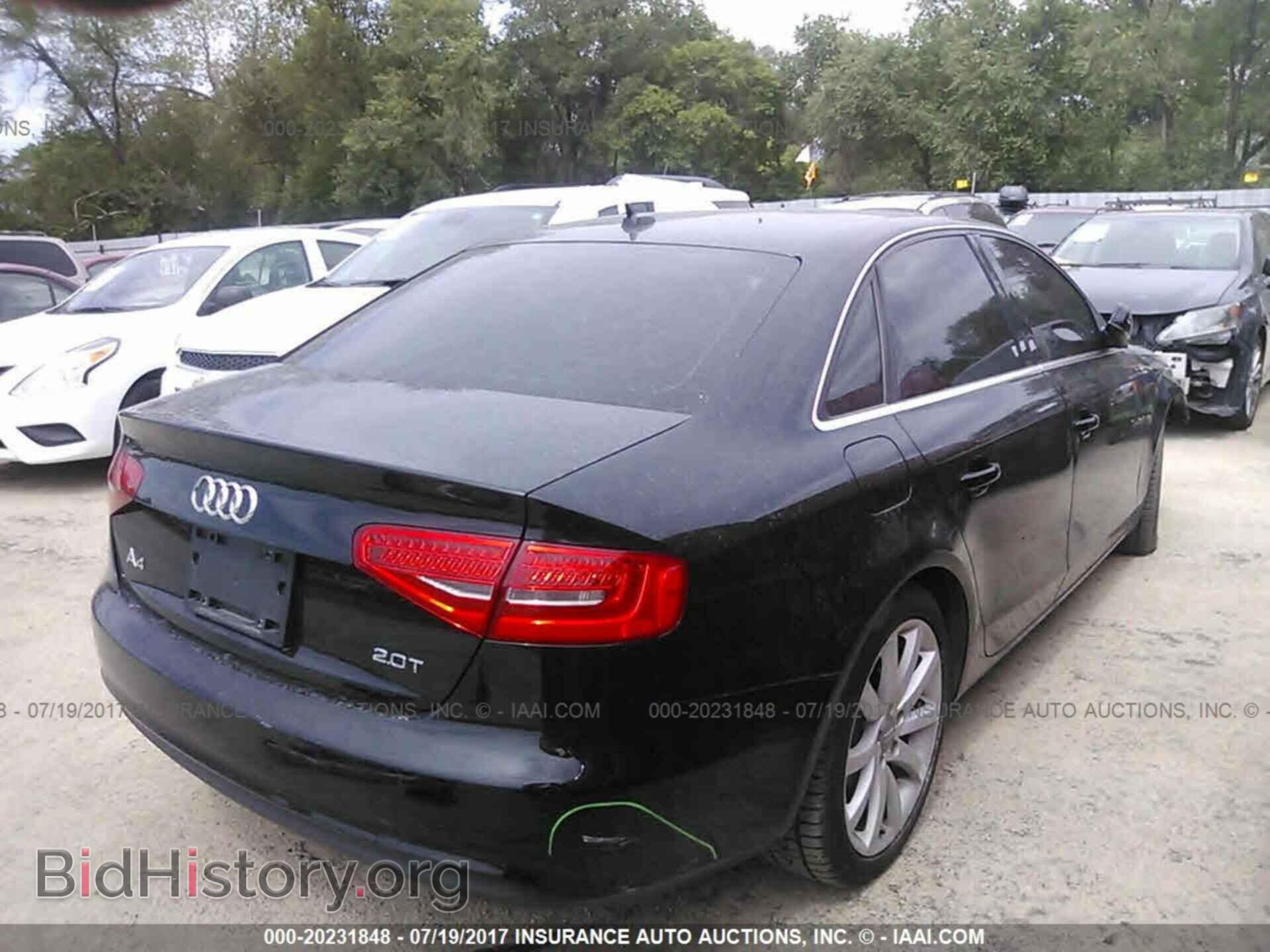 2013 Audi A4 - VIN: WAUAFAFL5DA162858 - Фото 4