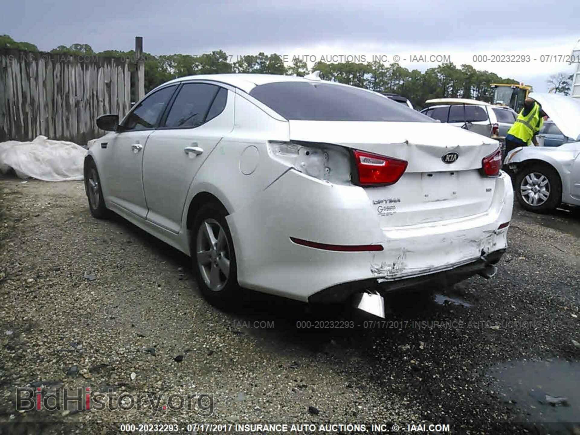 2015 Kia Optima - VIN: 5XXGM4A74FG450456 - Фото 3