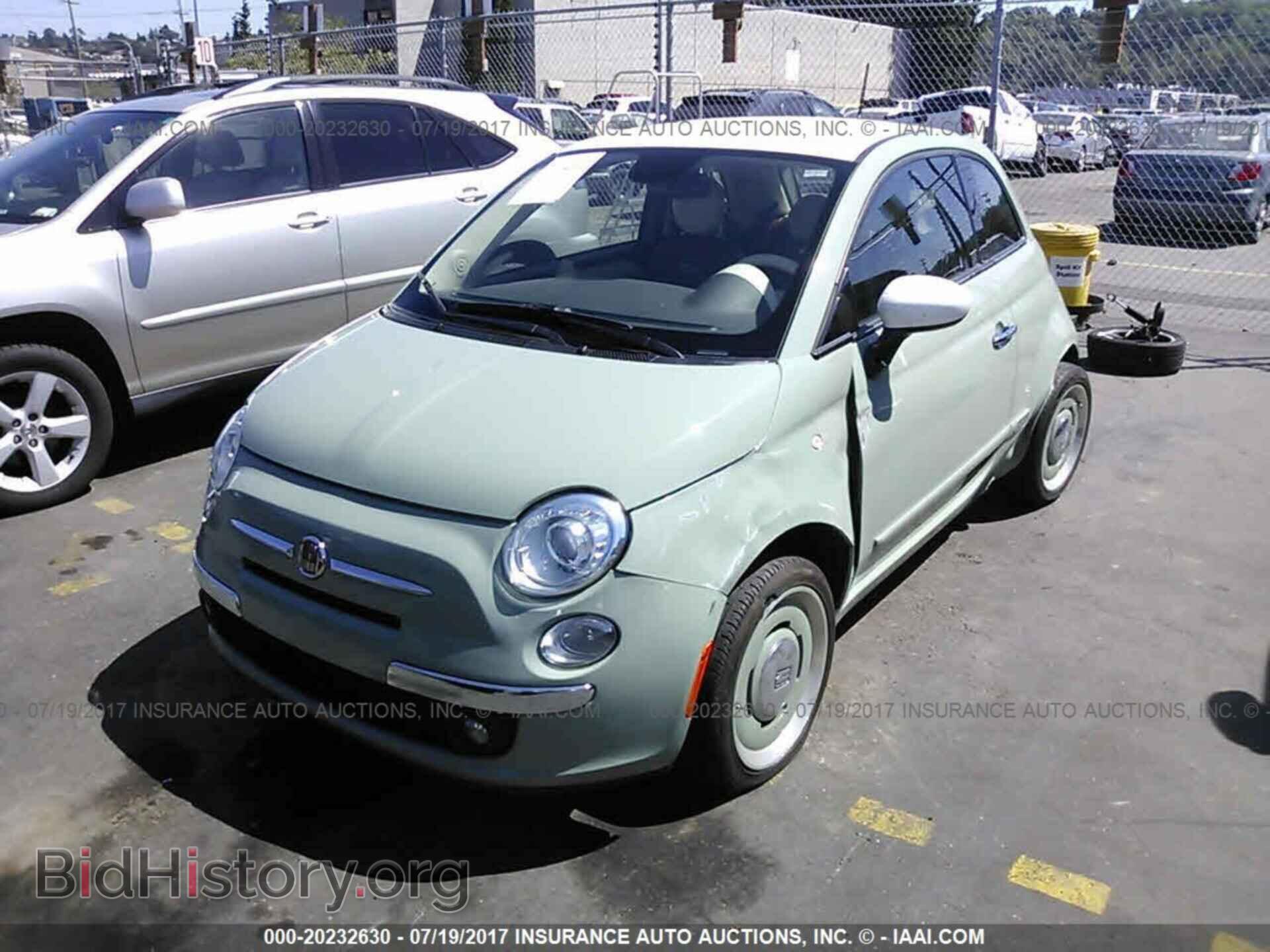 2015 Fiat 500 - VIN: 3C3CFFCR2FT503876 - Photo 2