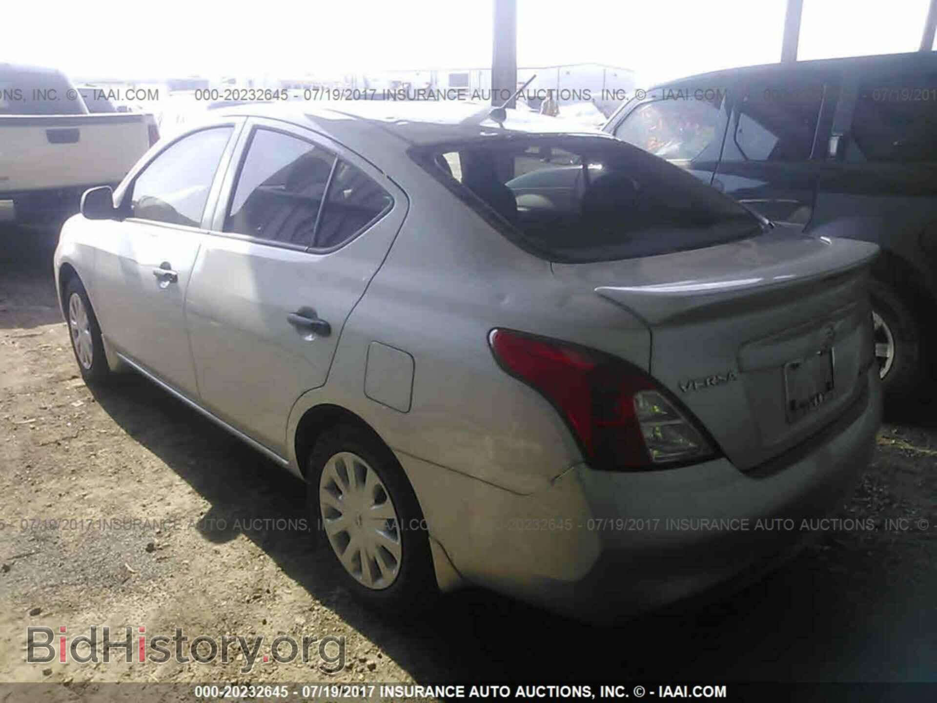2013 Nissan Versa - VIN: 3N1CN7AP0DL868238 - Фото 3