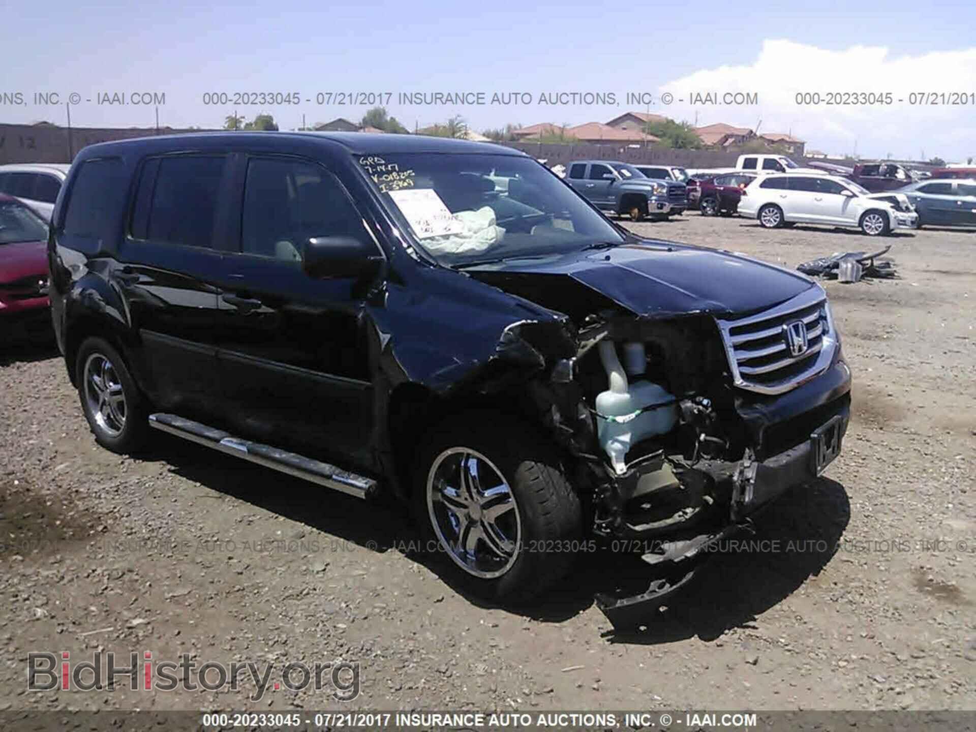 Фотография 5FNYF3H29CB018205 - Honda Pilot 2012