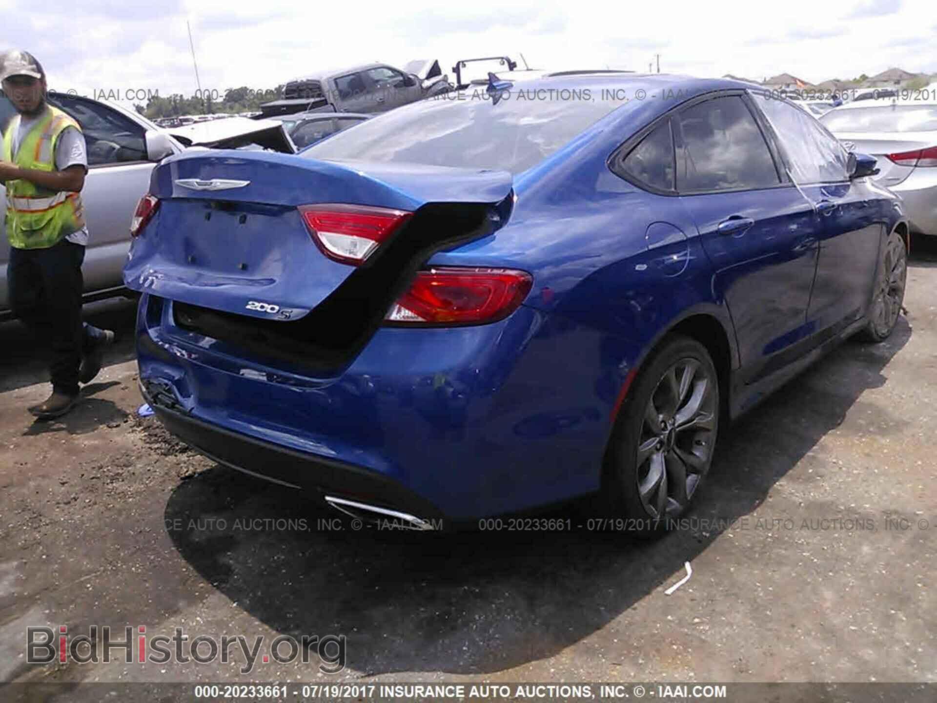 2015 Chrysler 200 - VIN: 1C3CCCBB4FN661552 - Photo 4