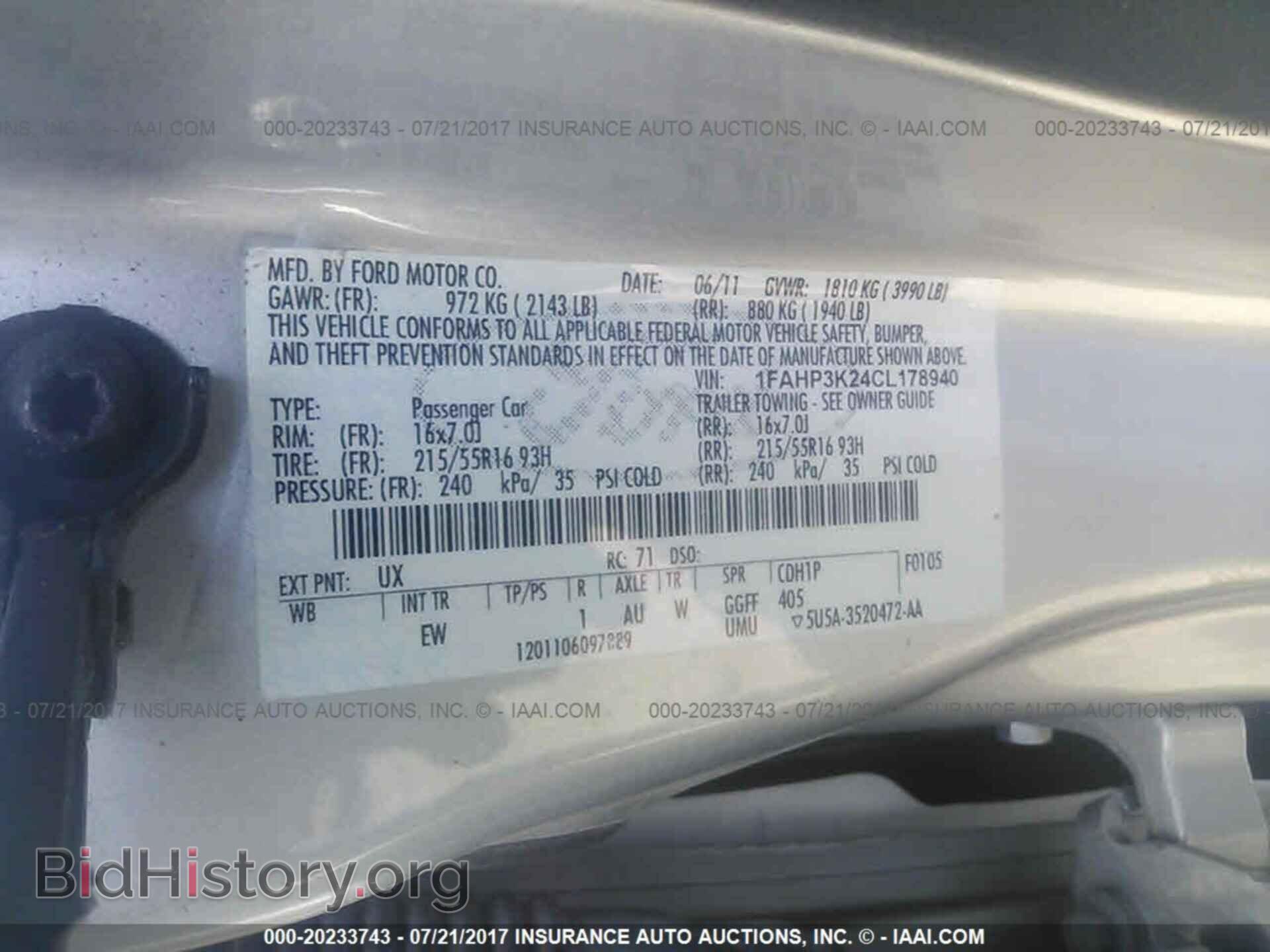 2012 Ford Focus - VIN: 1FAHP3K24CL178940 - Photo 9