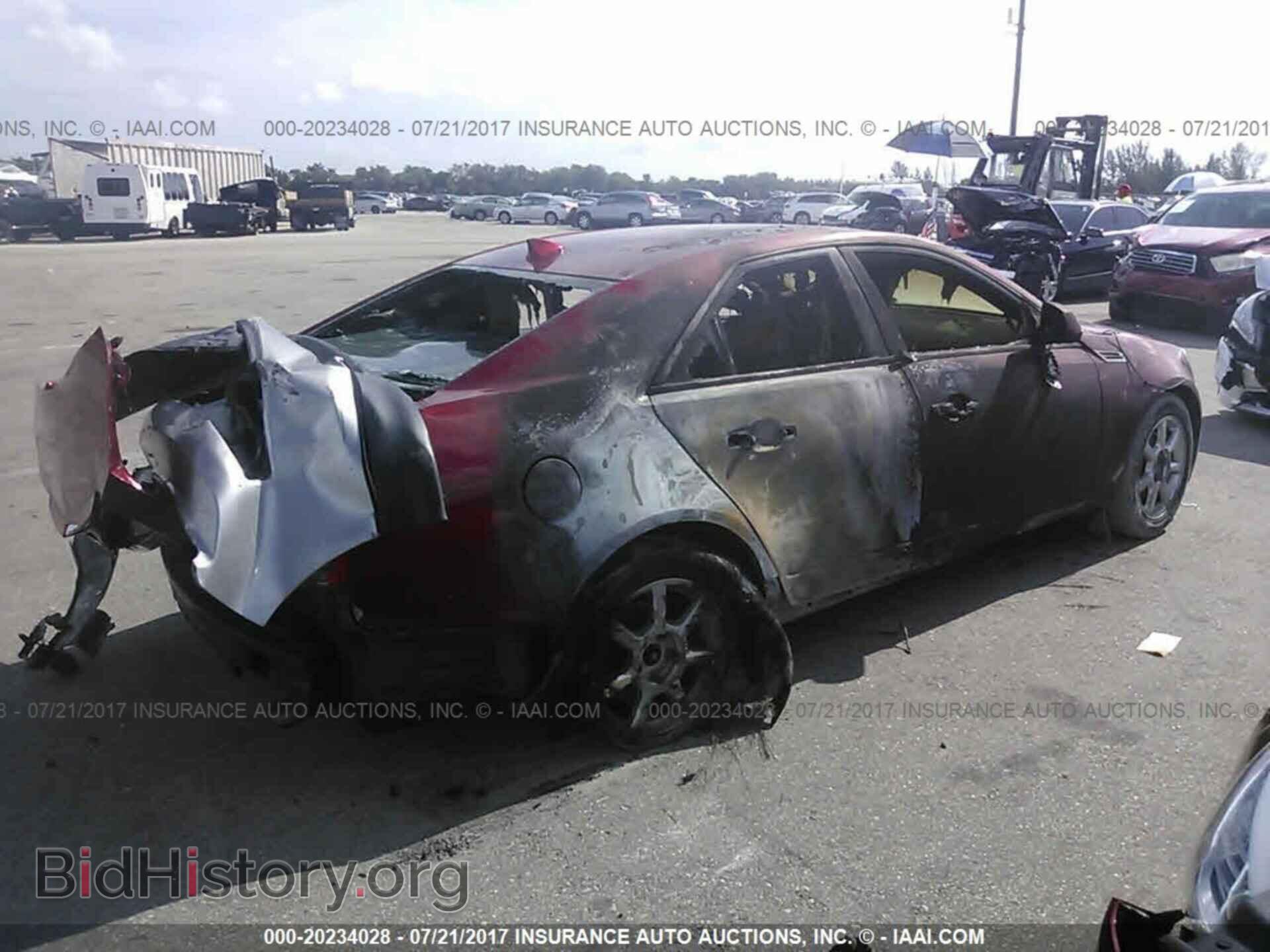 2009 CADILLAC CTS - VIN: 1G6DF577590148533 - Фото 4