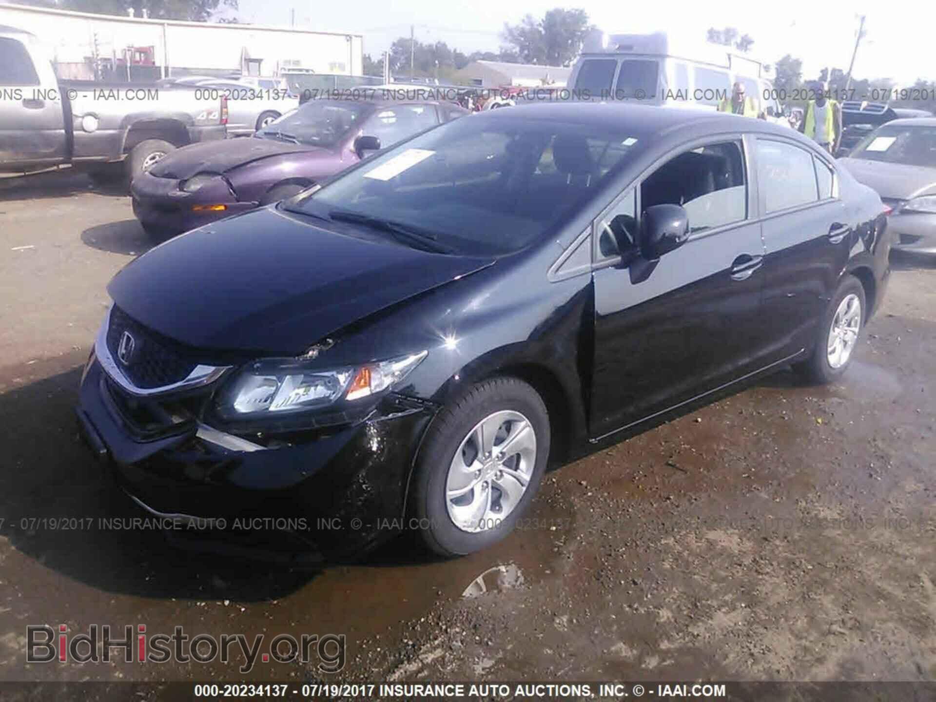 2013 Honda Civic - VIN: 19XFB2F53DE042274 - Фото 2