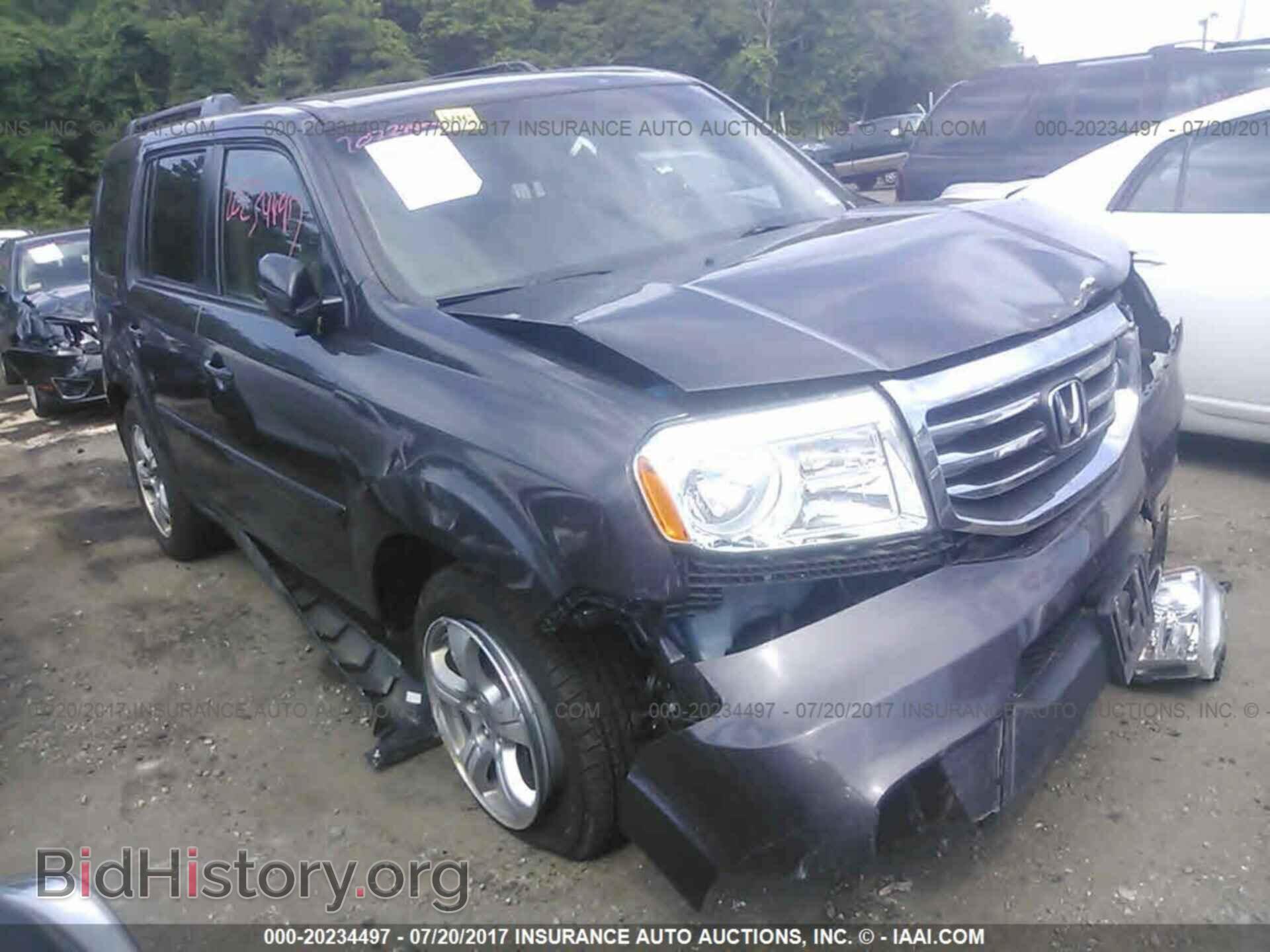 Фотография 5FNYF4H75DB034761 - Honda Pilot 2013
