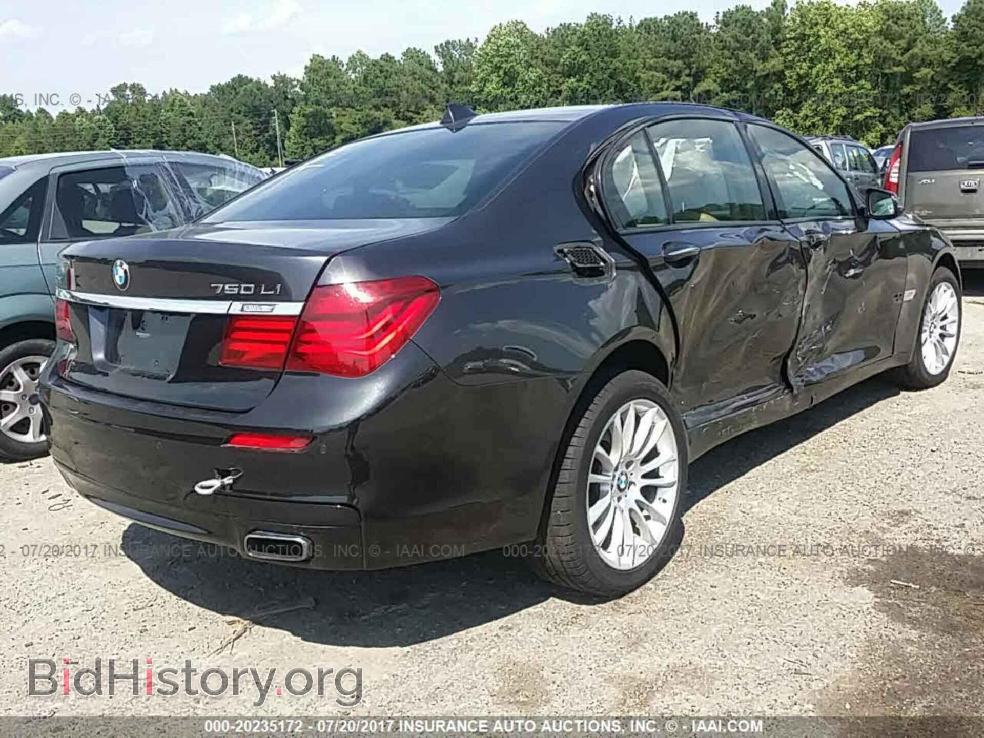 2013 Bmw 750 - VIN: WBAYF8C54DD140457 - Фото 4