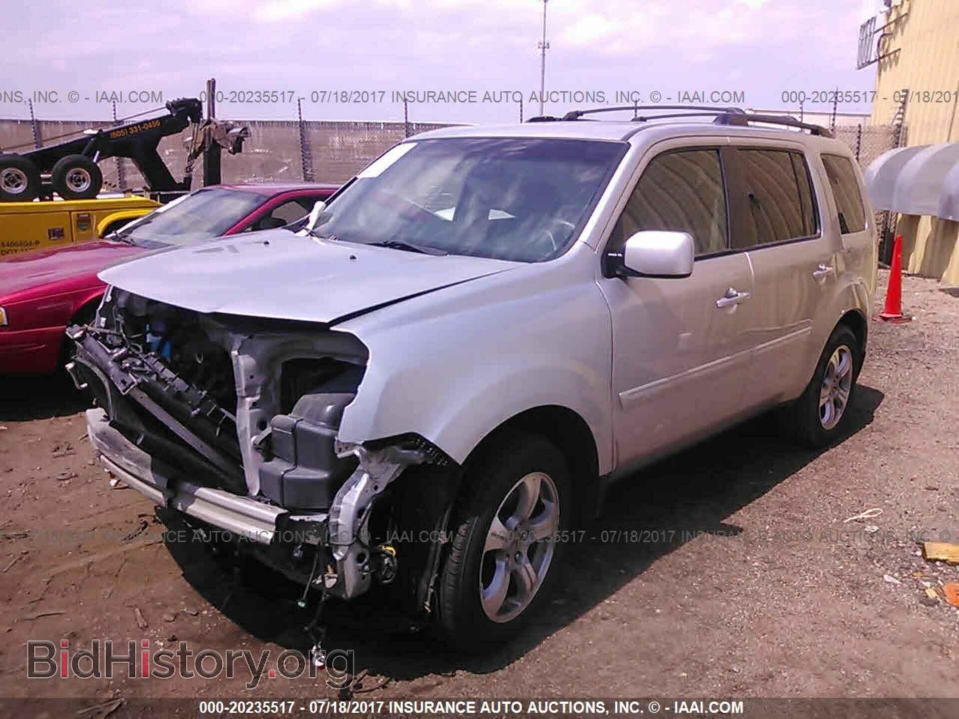 2013 Honda Pilot - VIN: 5FNYF3H7XDB034779 - Фото 2