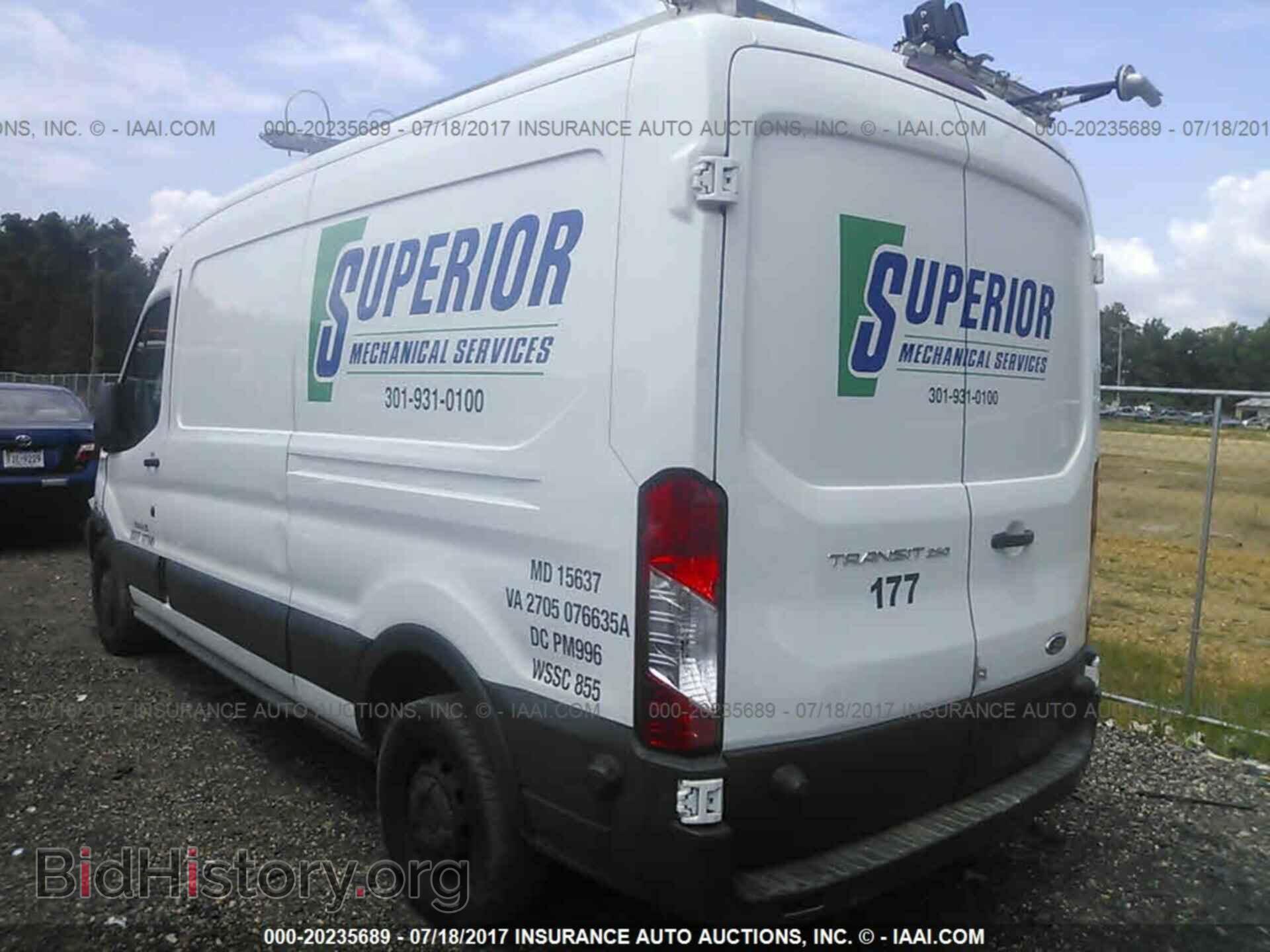 2017 Ford Transit - VIN: 1FTYR2CM6HKA39064 - Фото 3