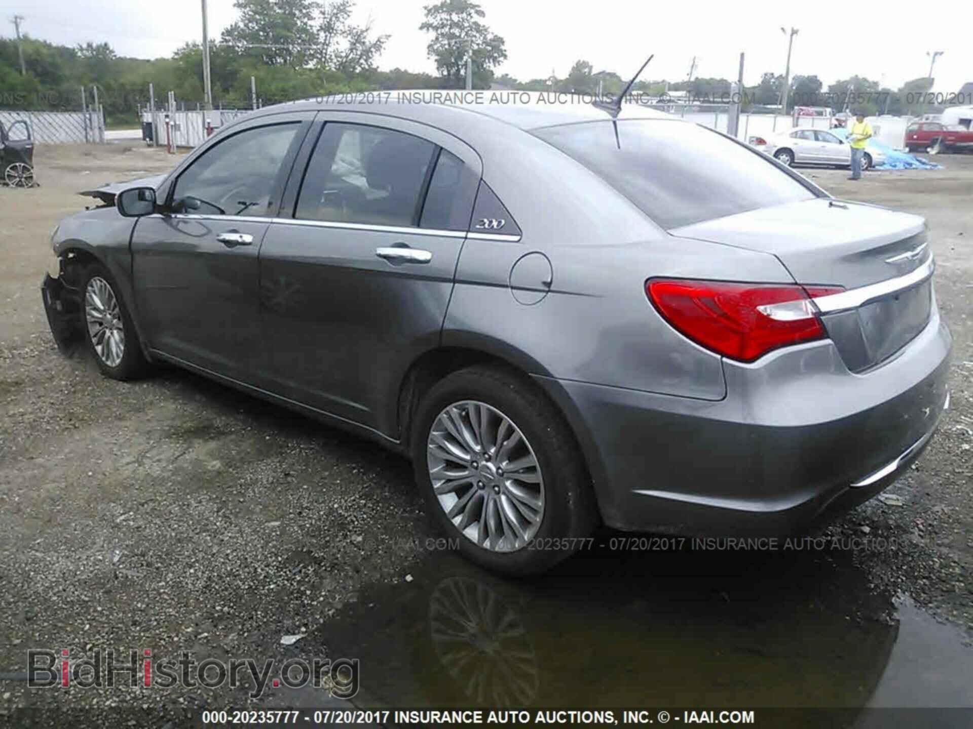 2012 Chrysler 200 - VIN: 1C3CCBCG0CN308824 - Фото 3
