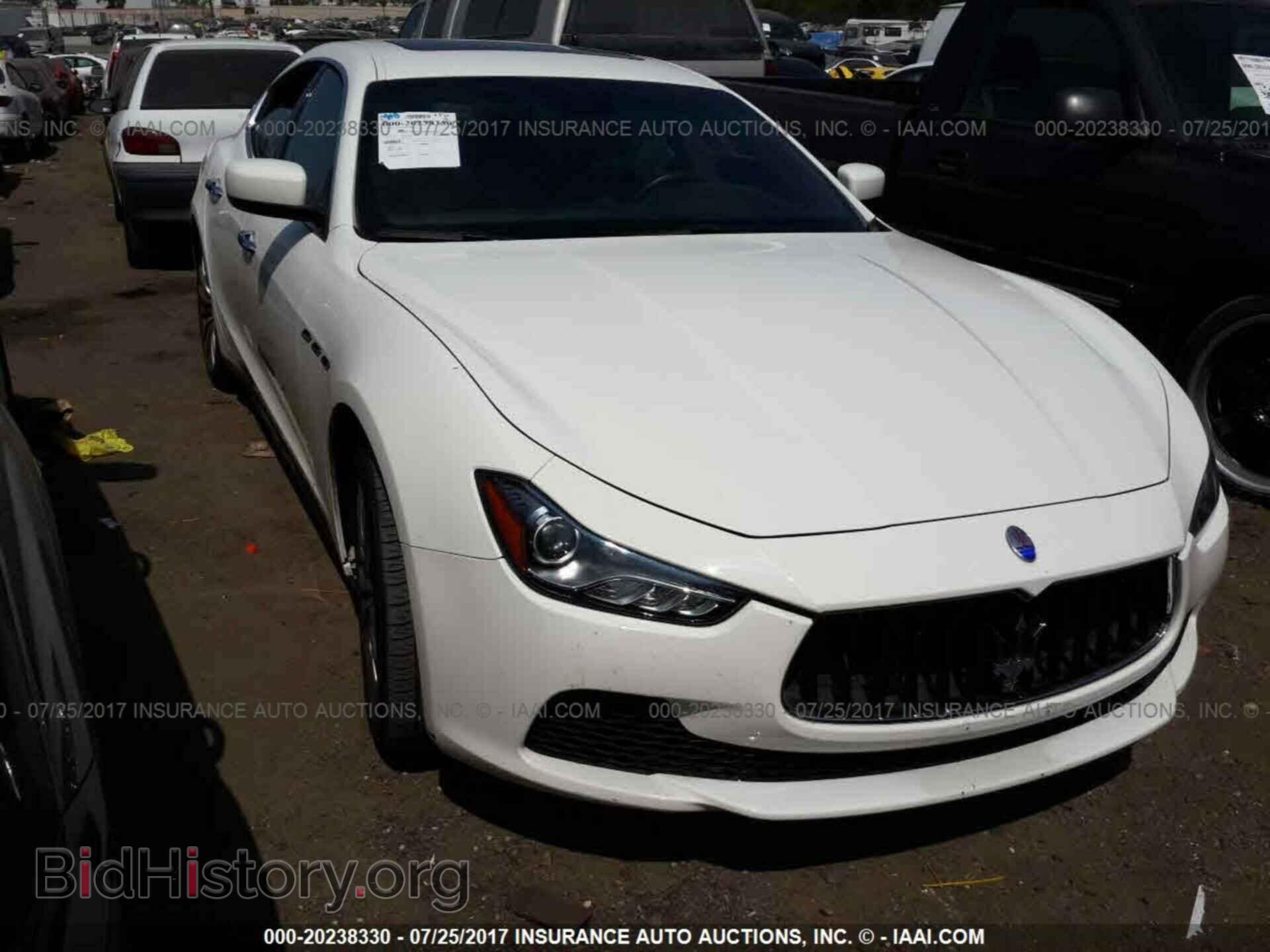 Photo ZAM57XSA8F1155152 - Maserati Ghibli 2015