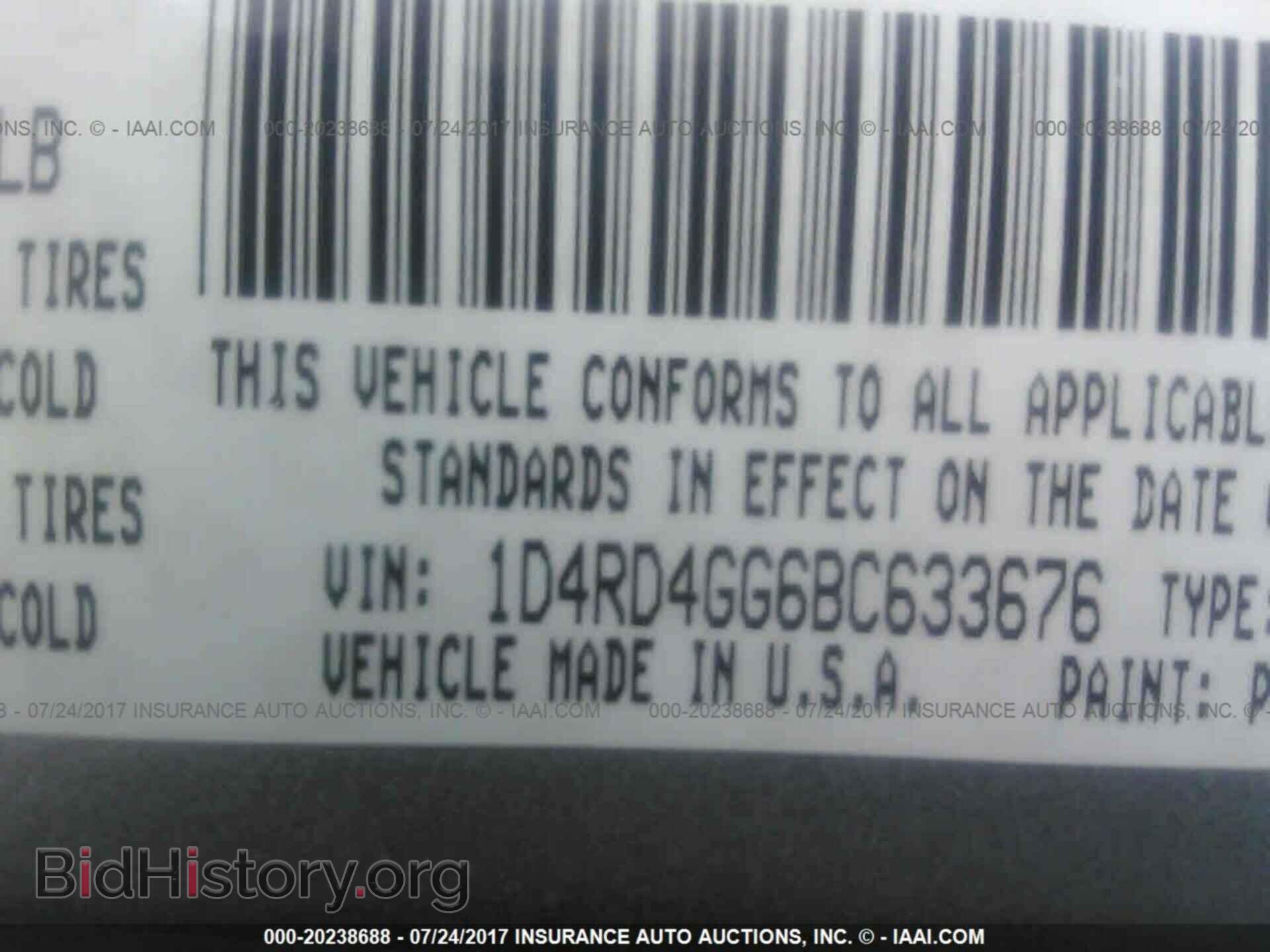 2011 Dodge Durango - VIN: 1D4RD4GG6BC633676 - Фото 9