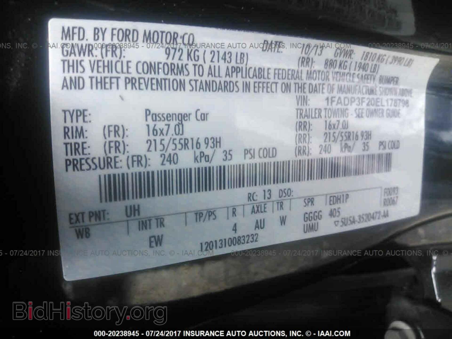 2014 Ford Focus - VIN: 1FADP3F20EL178798 - Photo 9