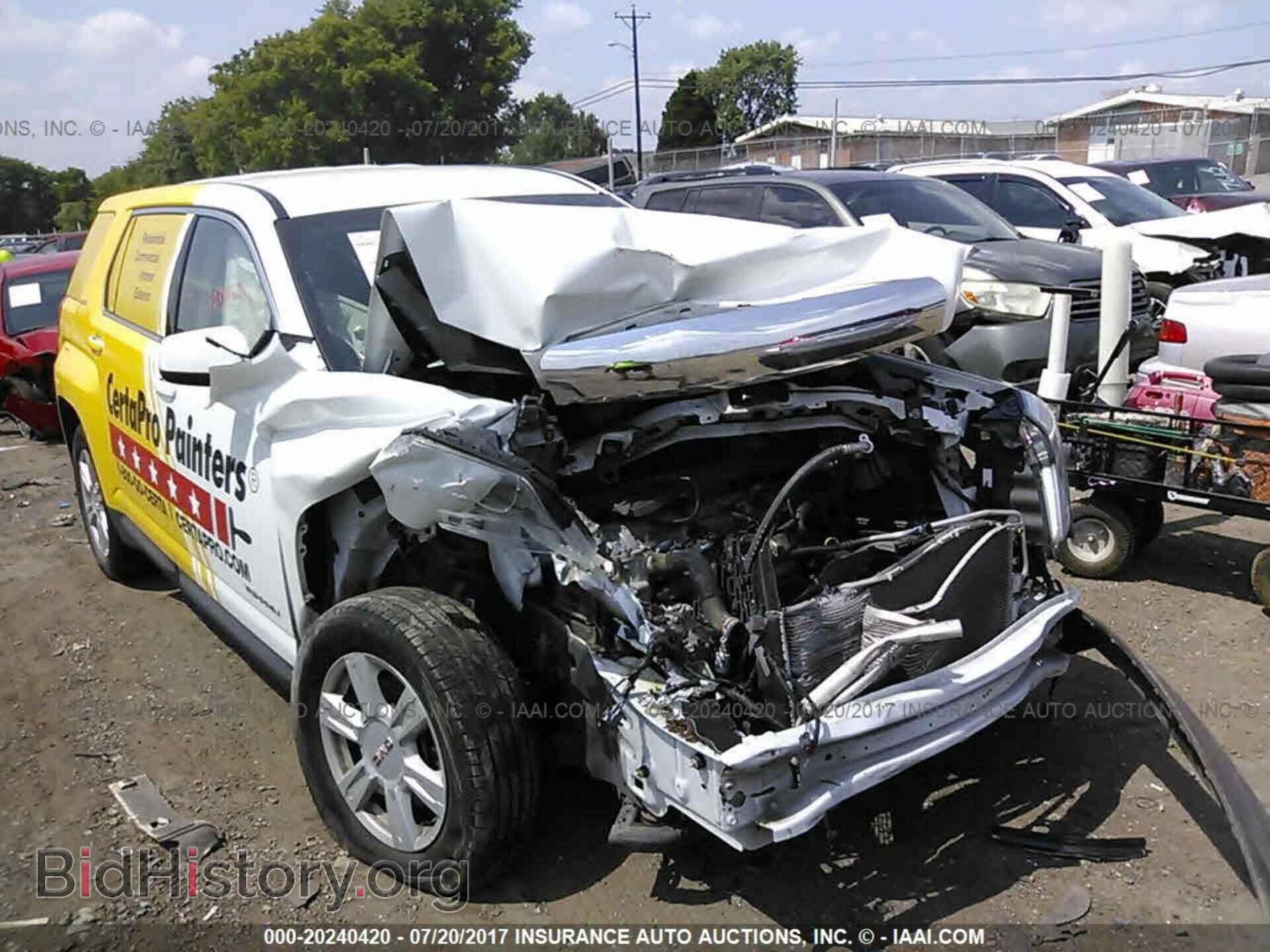 Фотография 2GKALMEK7E6339256 - Gmc Terrain 2014