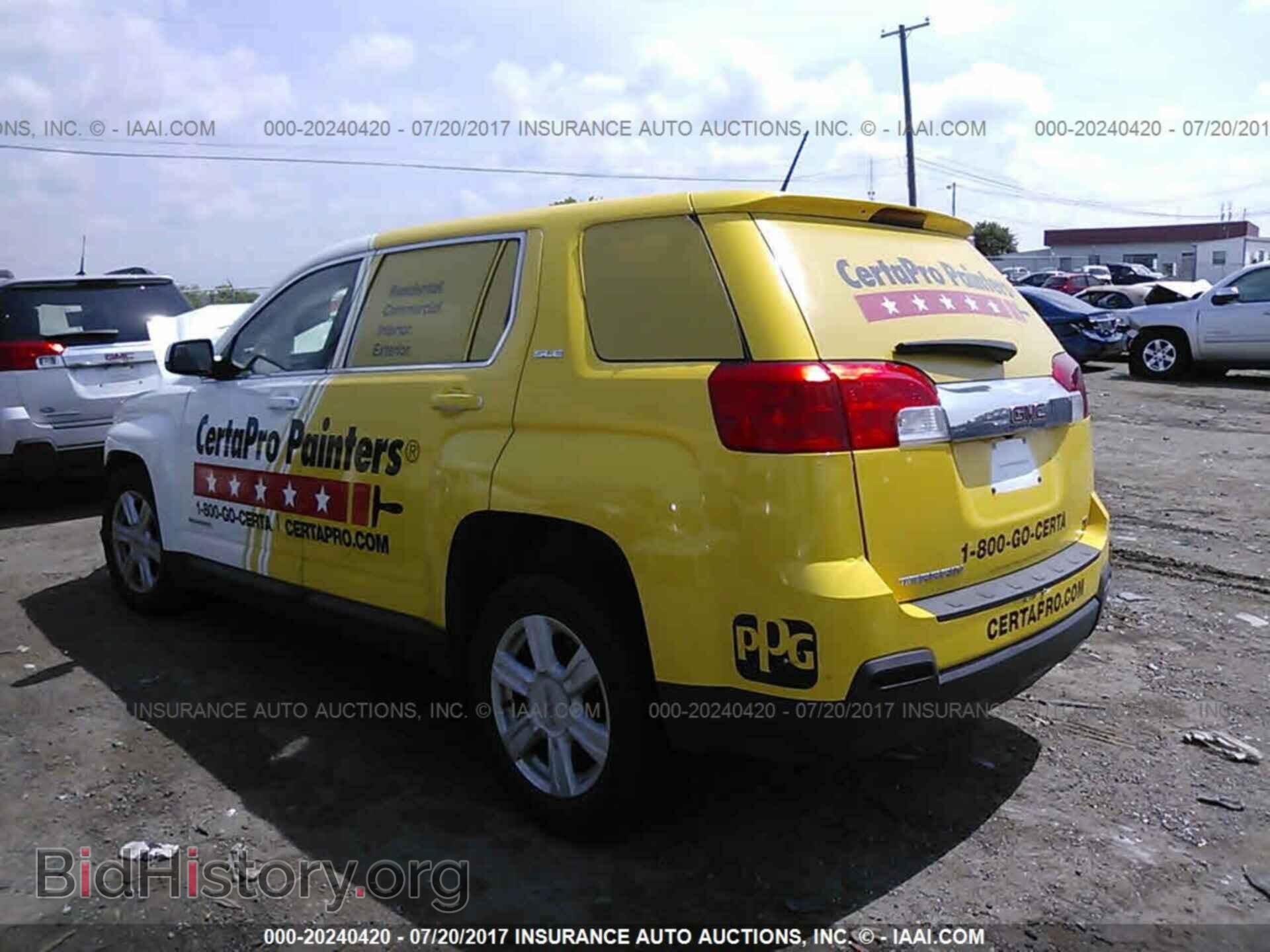 2014 Gmc Terrain - VIN: 2GKALMEK7E6339256 - Фото 3