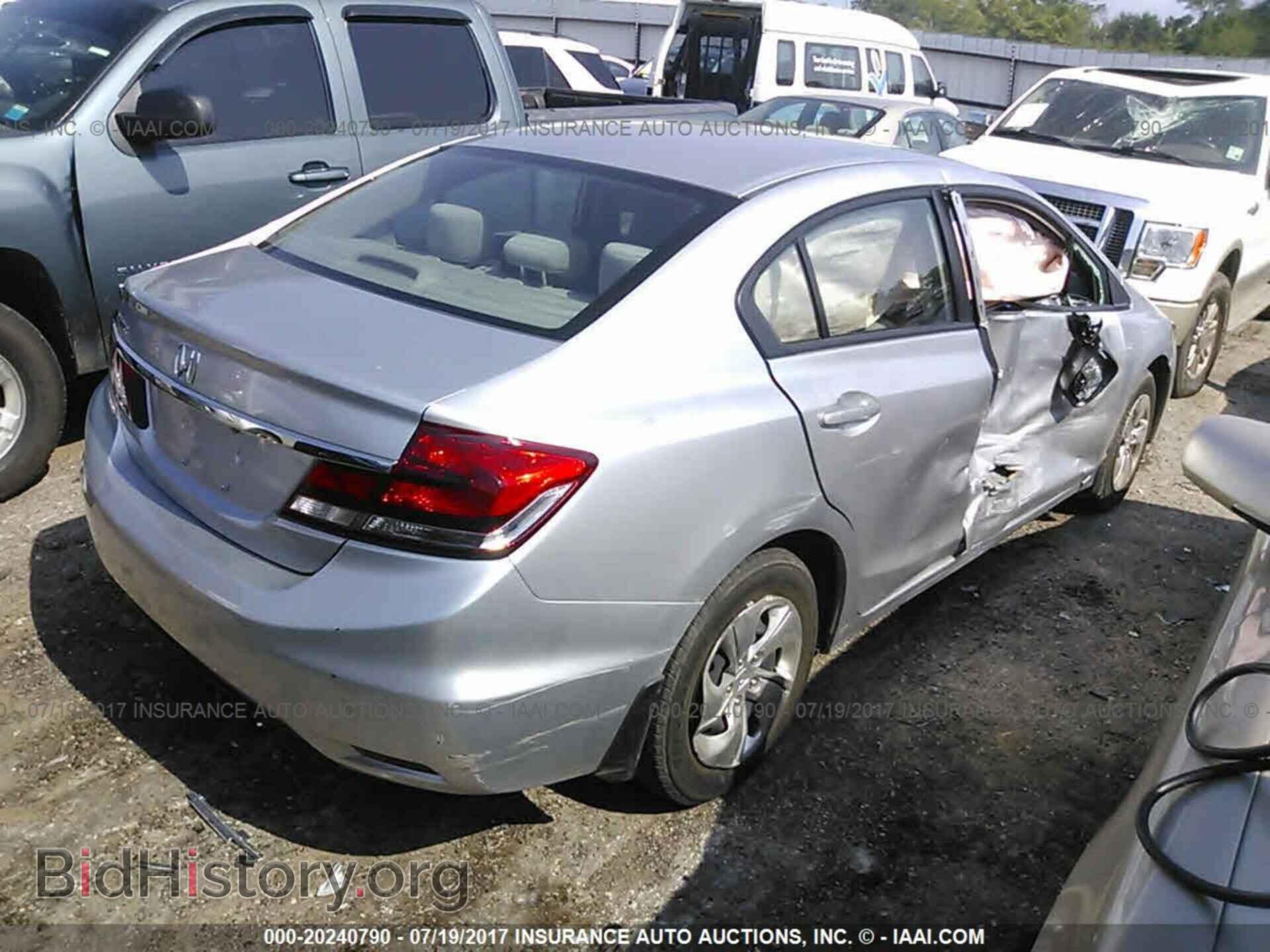 2014 Honda Civic - VIN: 19XFB2F59EE020183 - Фото 4
