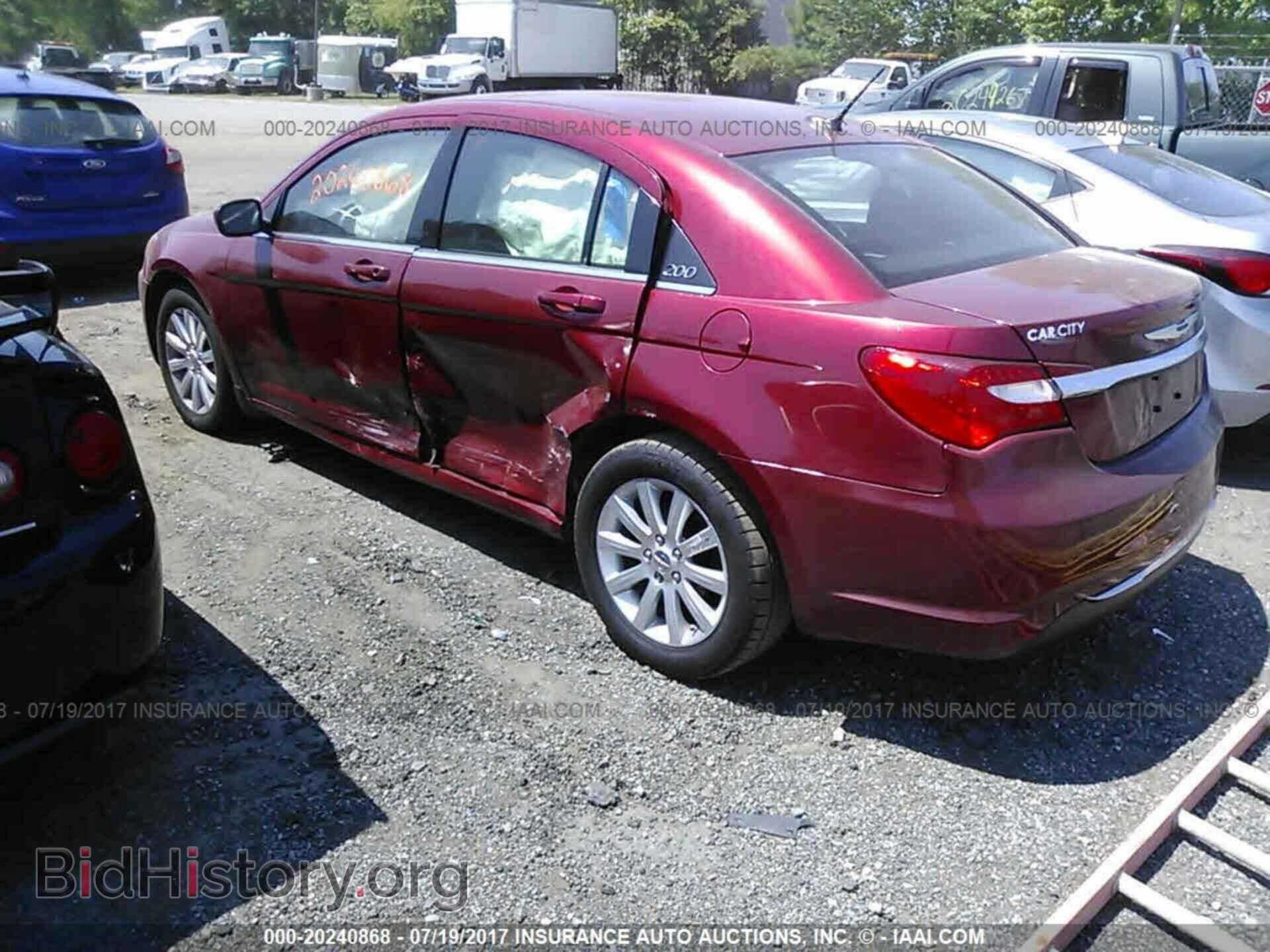 2012 Chrysler 200 - VIN: 1C3CCBBB1CN299055 - Фото 3