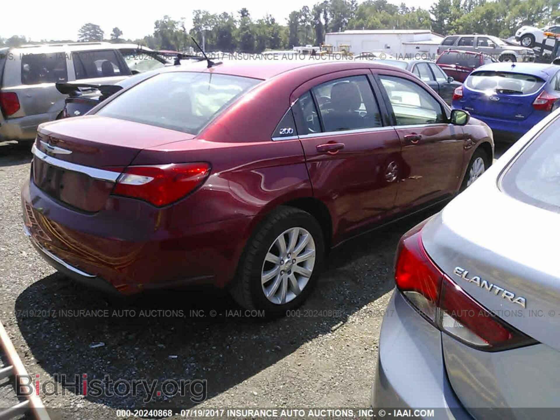 2012 Chrysler 200 - VIN: 1C3CCBBB1CN299055 - Фото 4