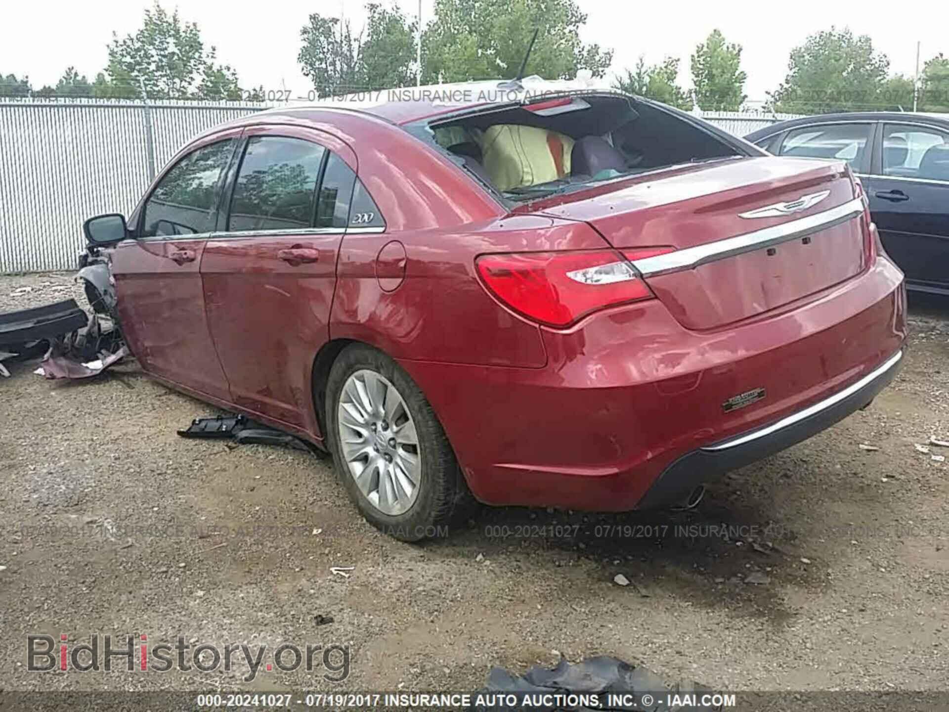 2013 Chrysler 200 - VIN: 1C3CCBAG3DN727397 - Photo 3