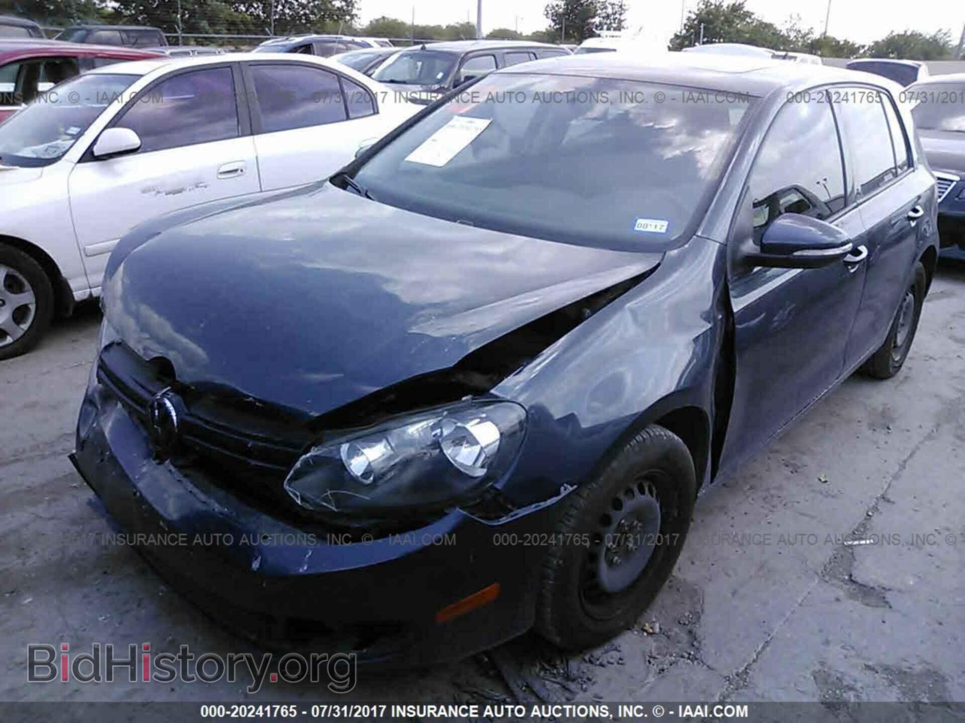 2012 Volkswagen Golf - VIN: WVWDB7AJ7CW203612 - Фото 2