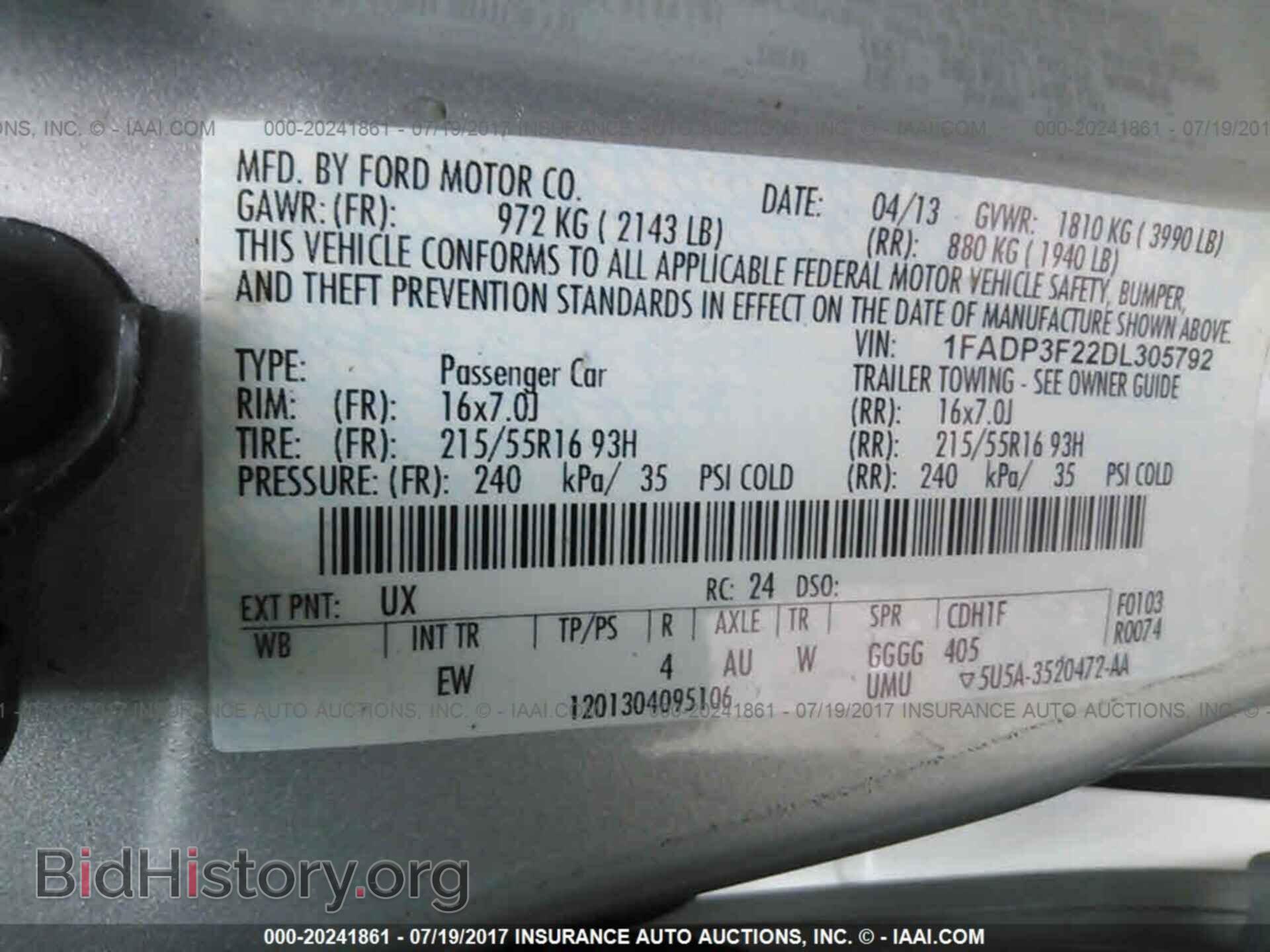 2013 Ford Focus - VIN: 1FADP3F22DL305792 - Photo 9