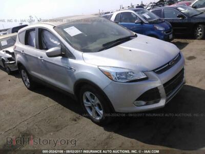 2015 Ford ESCAPE, серебристый — VIN 1FMCU0G7XFUC26970, IAAI