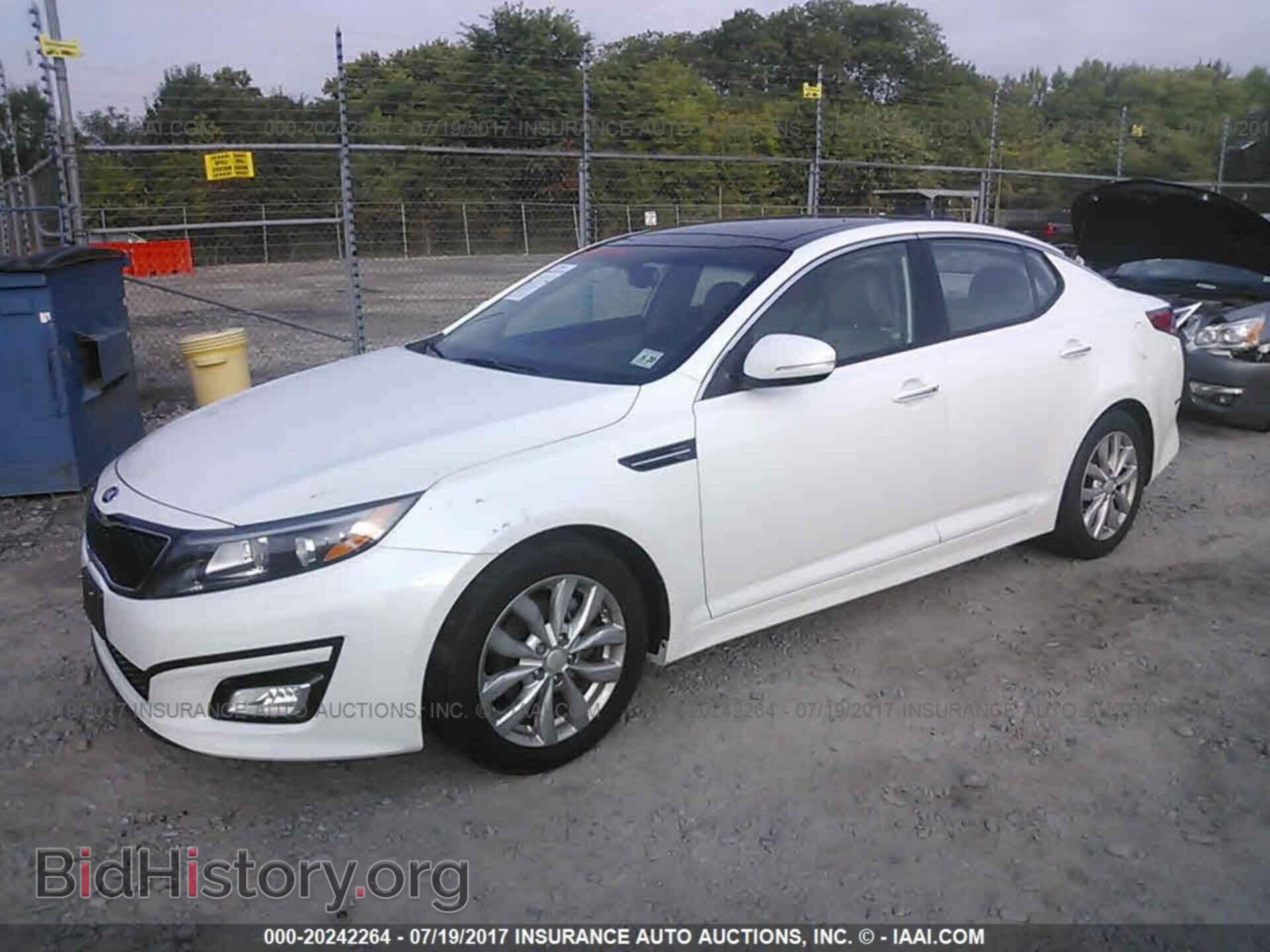 2015 Kia Optima - VIN: 5XXGN4A74FG362391 - Photo 2