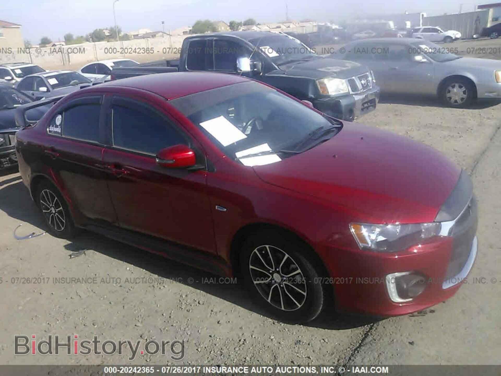 Фотография JA32U2FU3HU009135 - Mitsubishi Lancer 2017