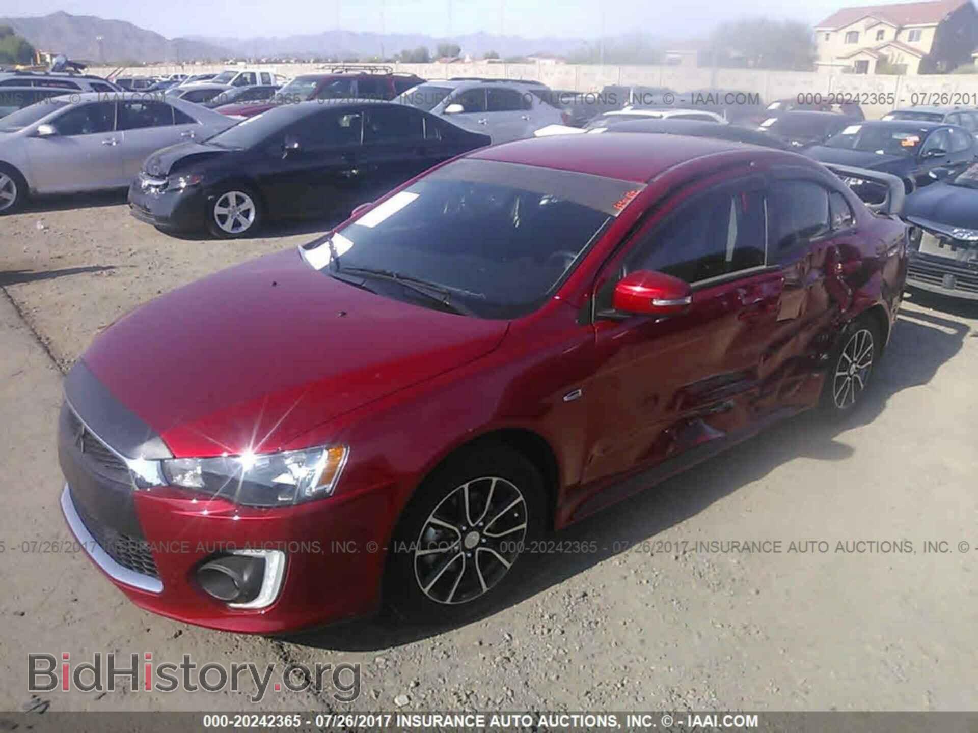 2017 Mitsubishi Lancer - VIN: JA32U2FU3HU009135 - Фото 2