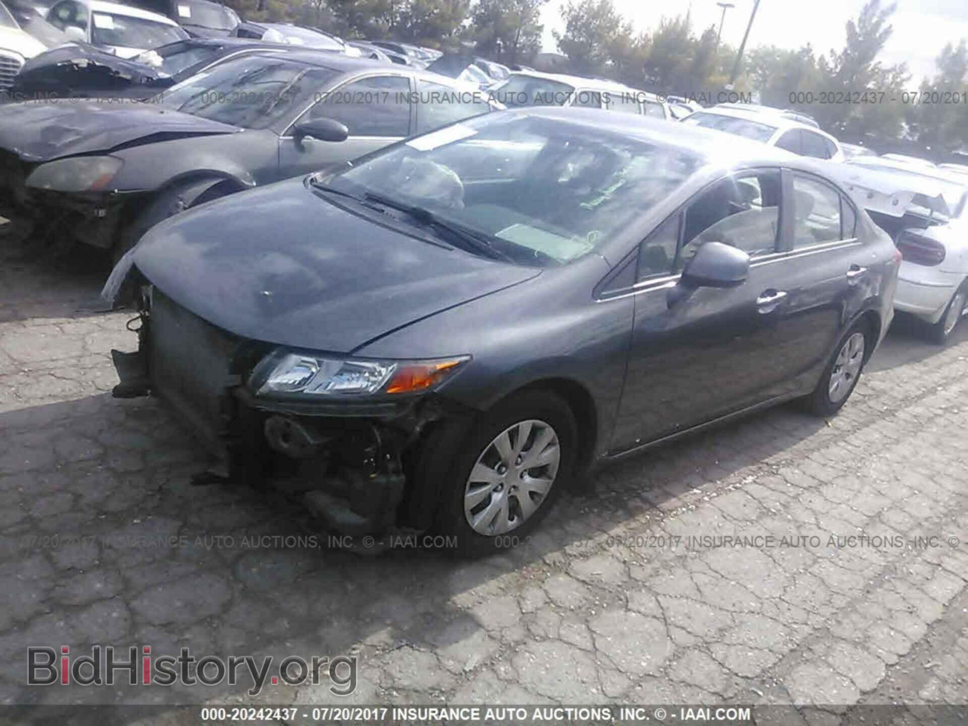 2012 Honda Civic - VIN: 2HGFB2F51CH554362 - Photo 2