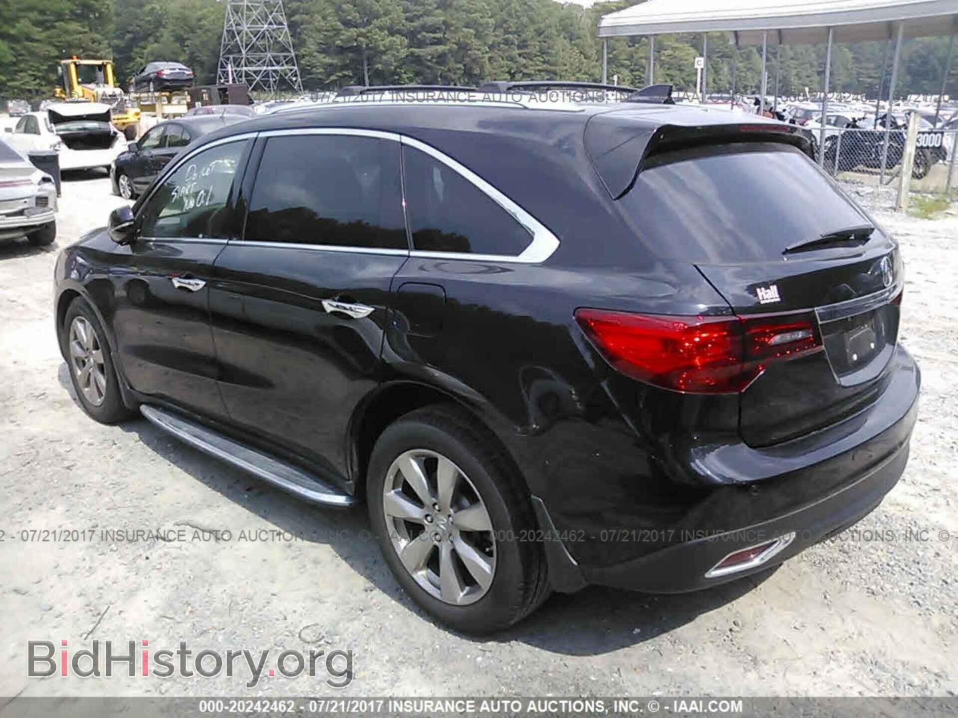2014 Acura Mdx - VIN: 5FRYD4H85EB032958 - Фото 3